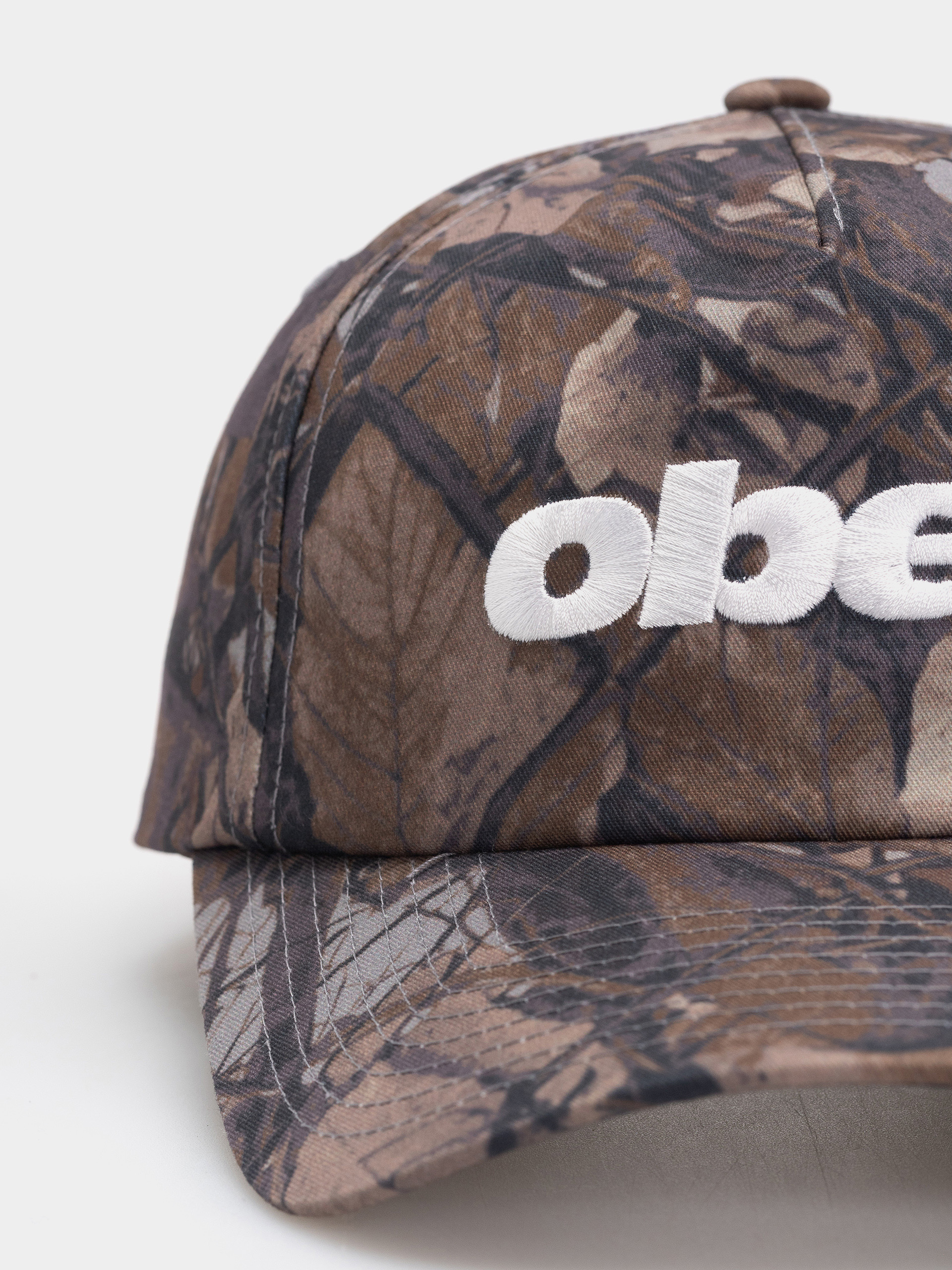 OBEY Delta 5 Panel Cap (fence camo multi)