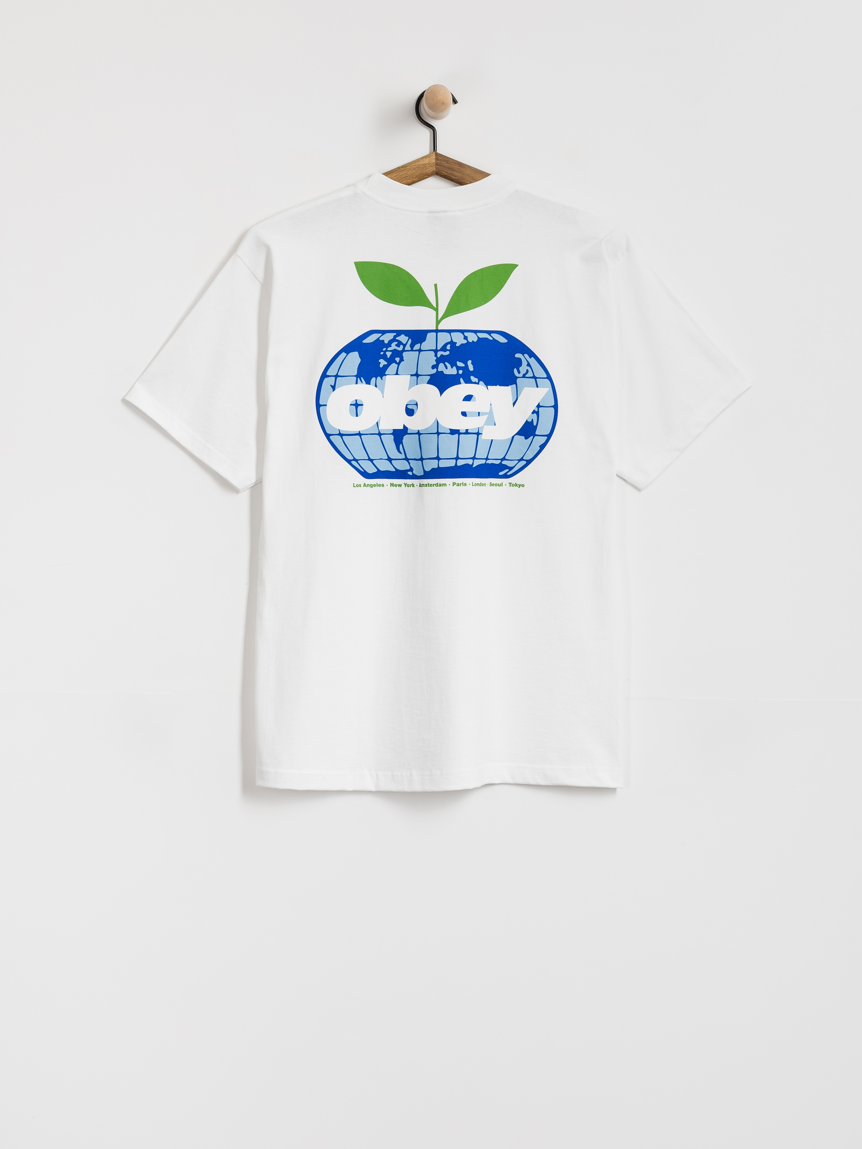 OBEY Intercontinental T-Shirt (white)