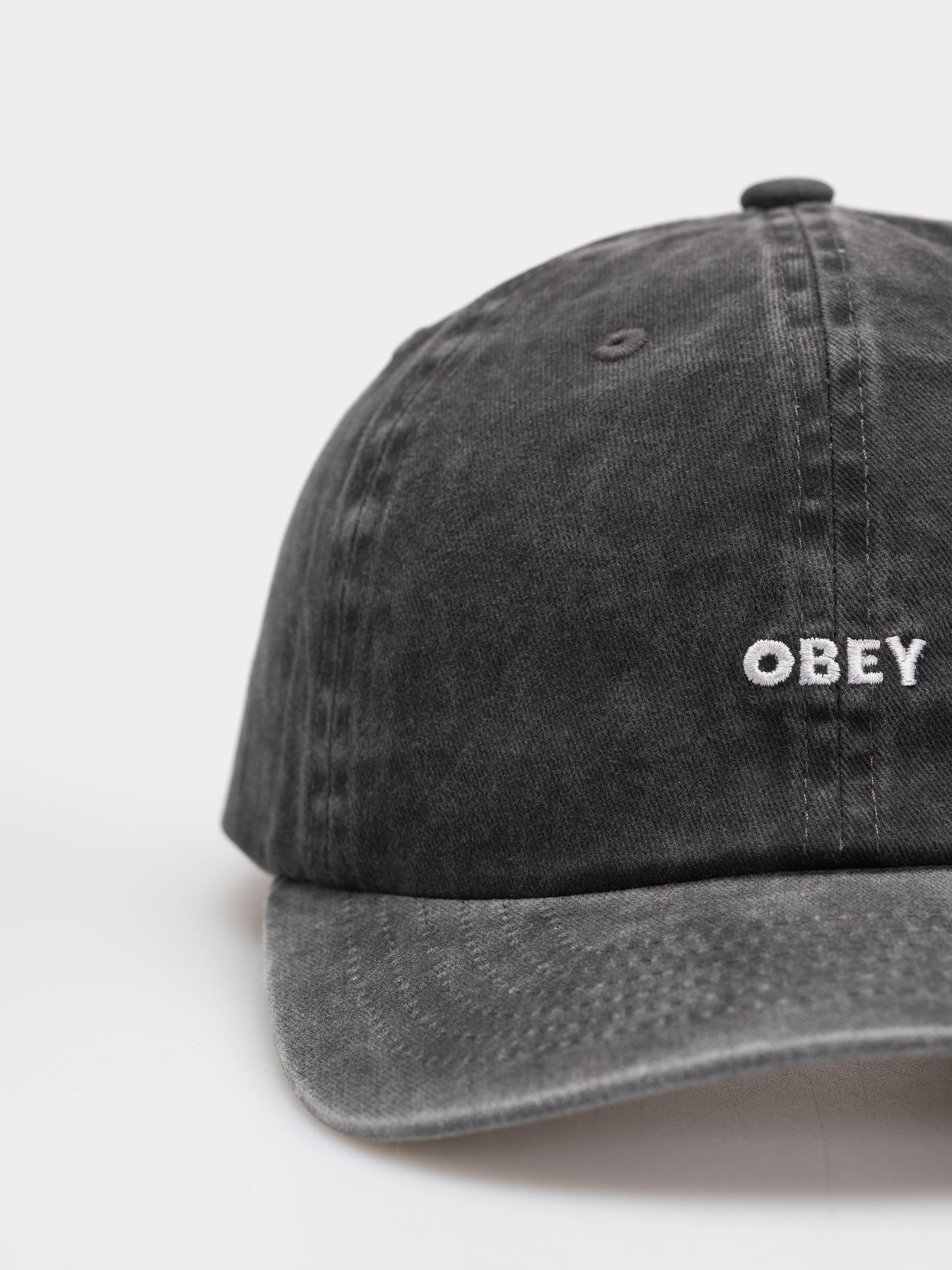 OBEY Pigment Bold 6 Panel Cap (pigment black)