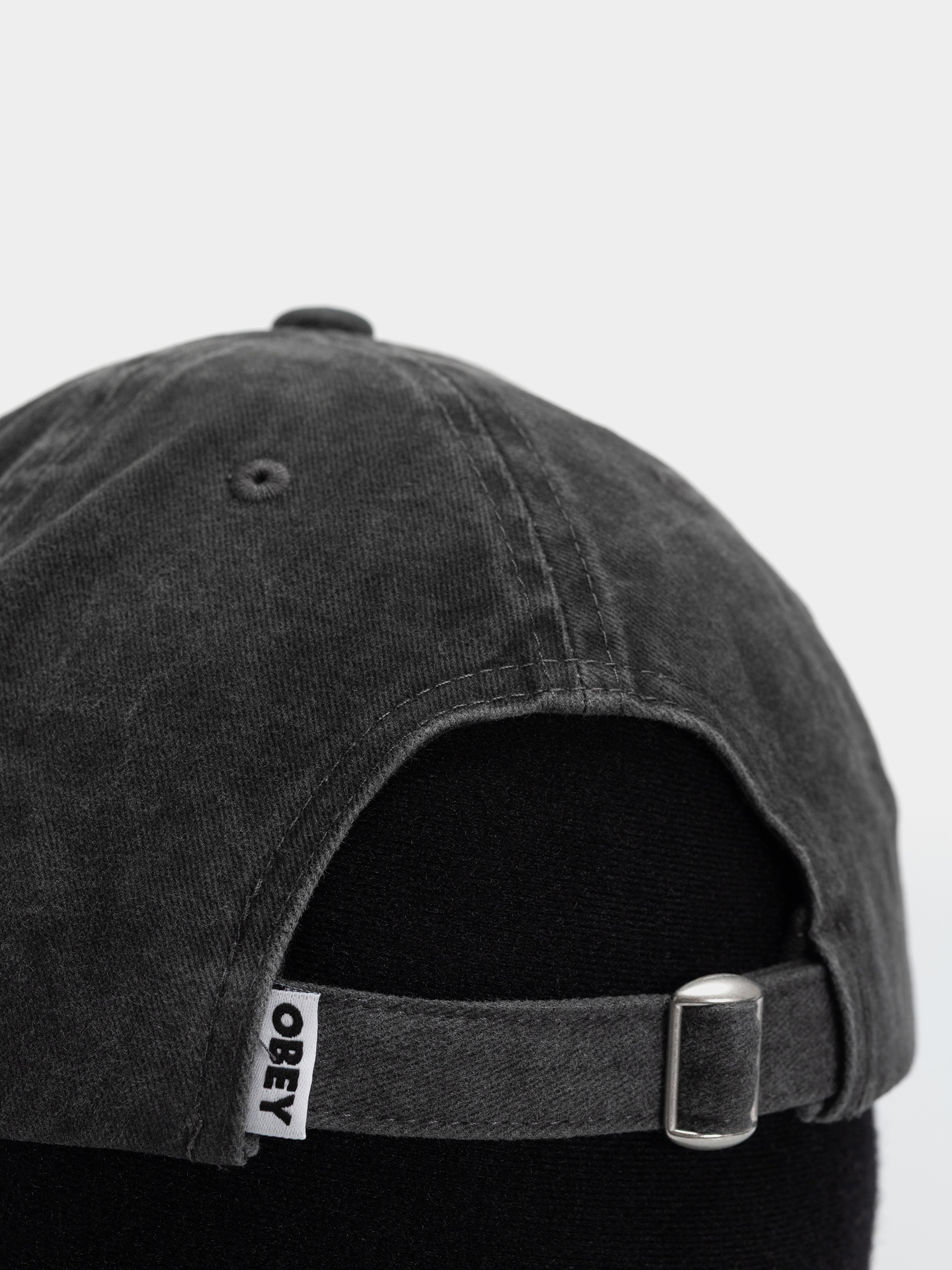 OBEY Pigment Bold 6 Panel Cap (pigment black)