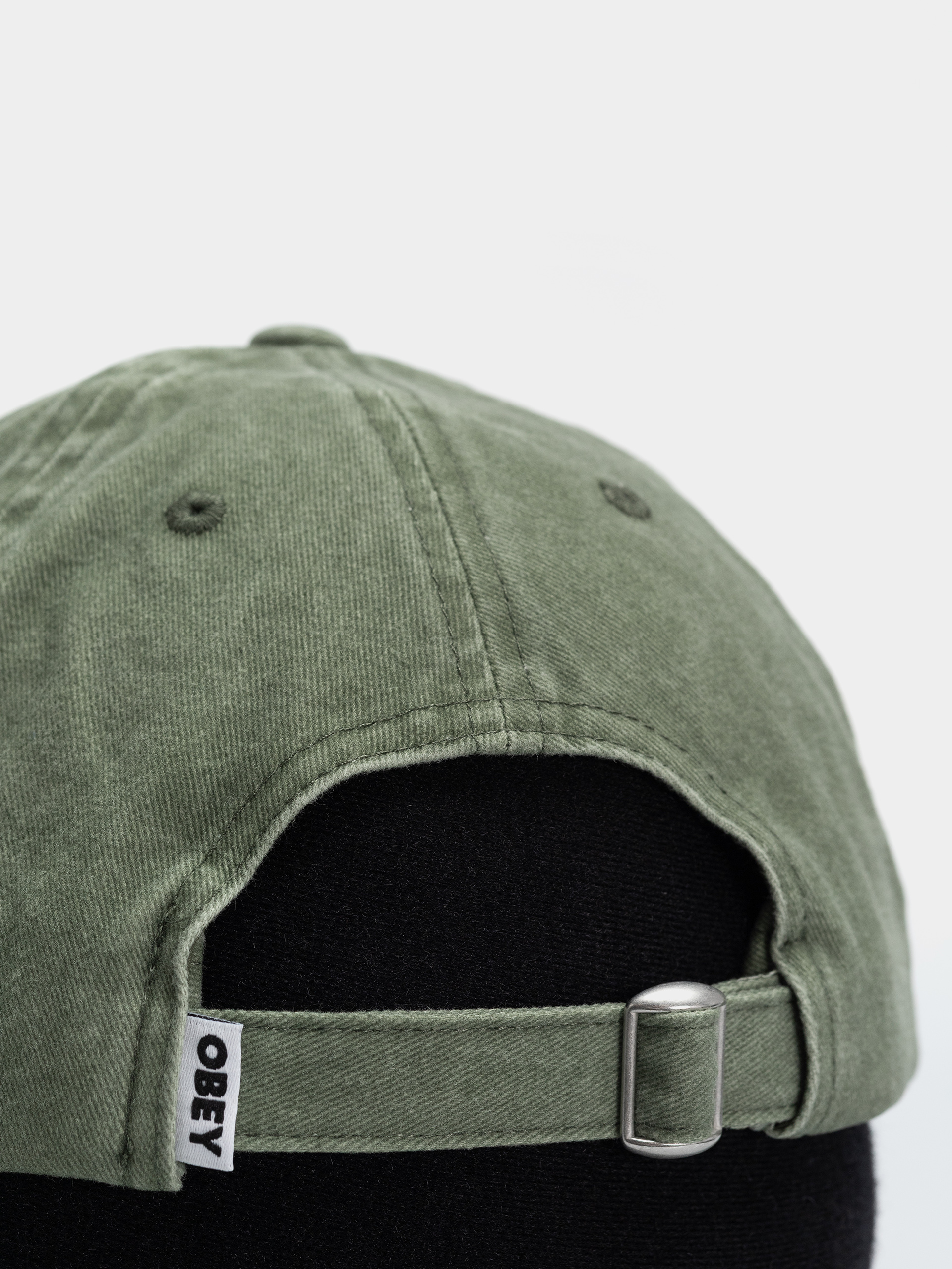 OBEY Pigment Bold 6 Panel Cap (pigment olive multi)