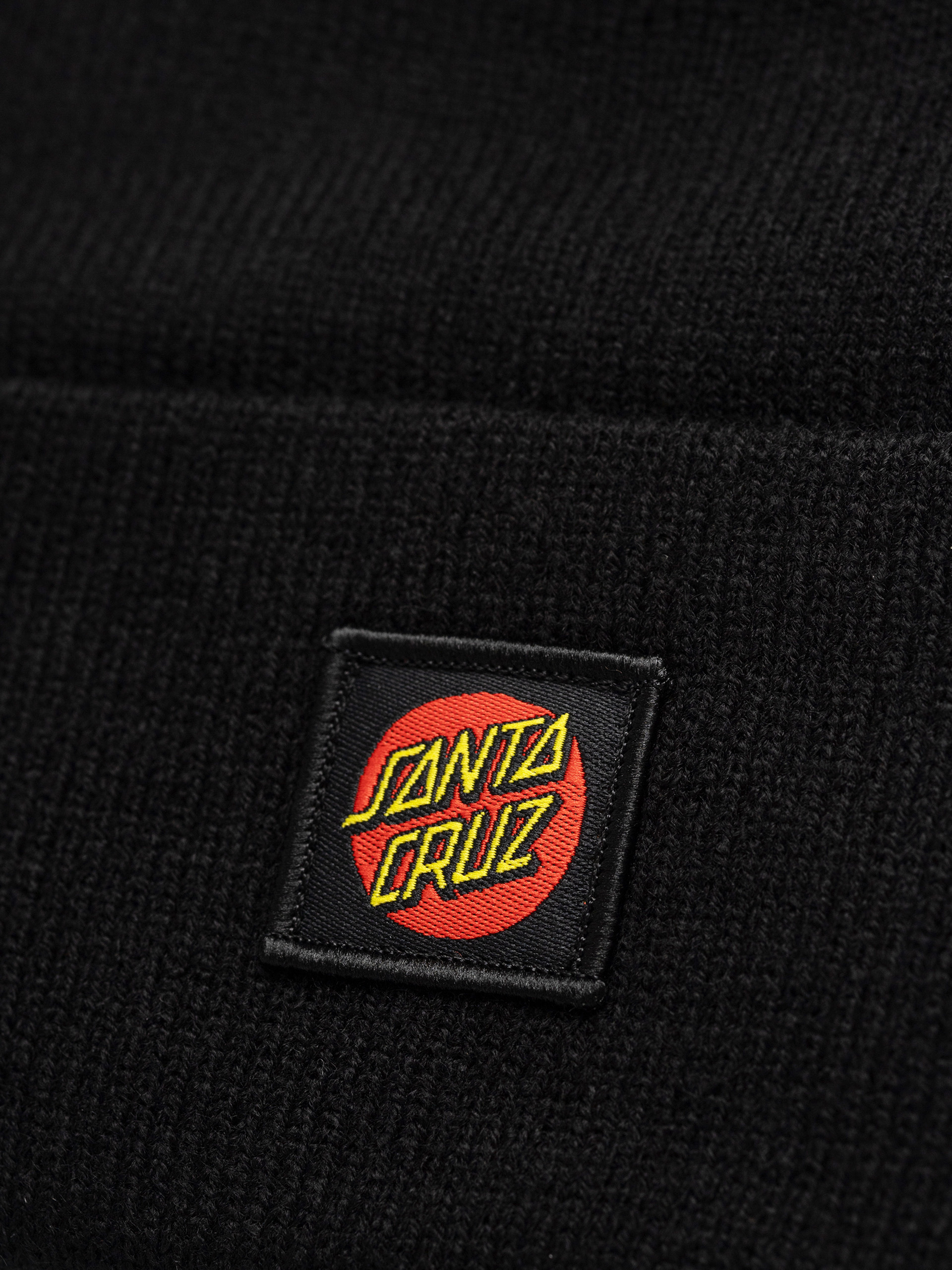 Santa Cruz Cruz Label Beanie (black)