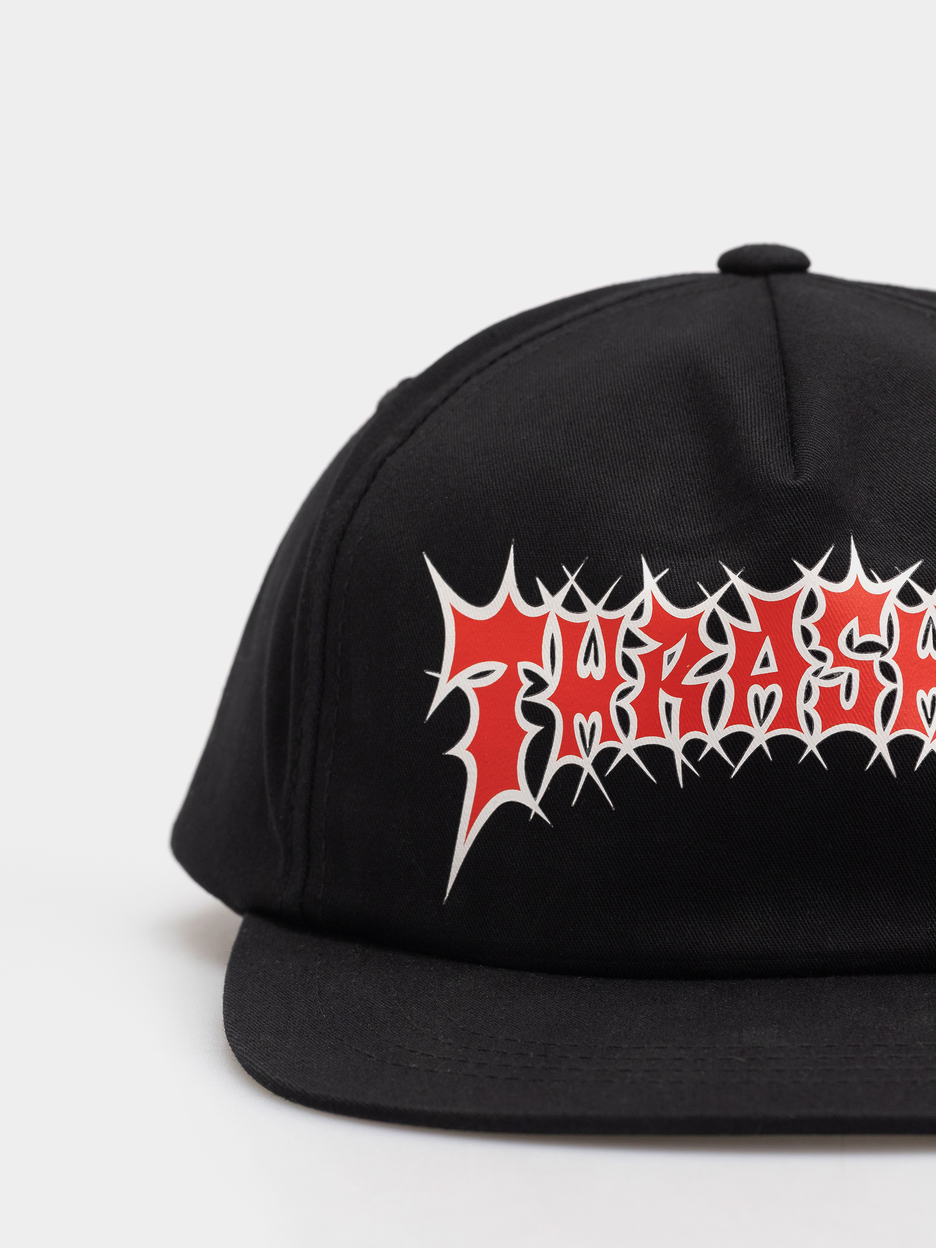 Thrasher Spikey Snapback Cap (black)
