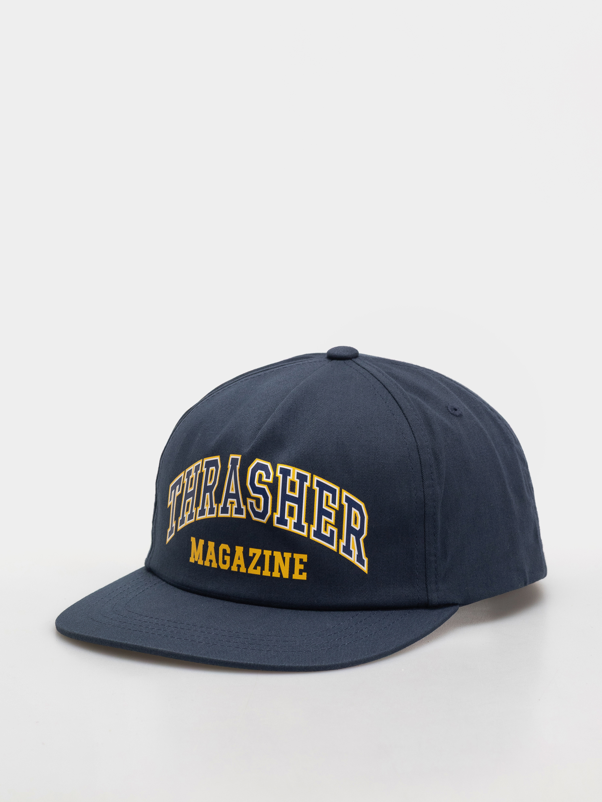 Thrasher Dropout Snapback Cap (navy)
