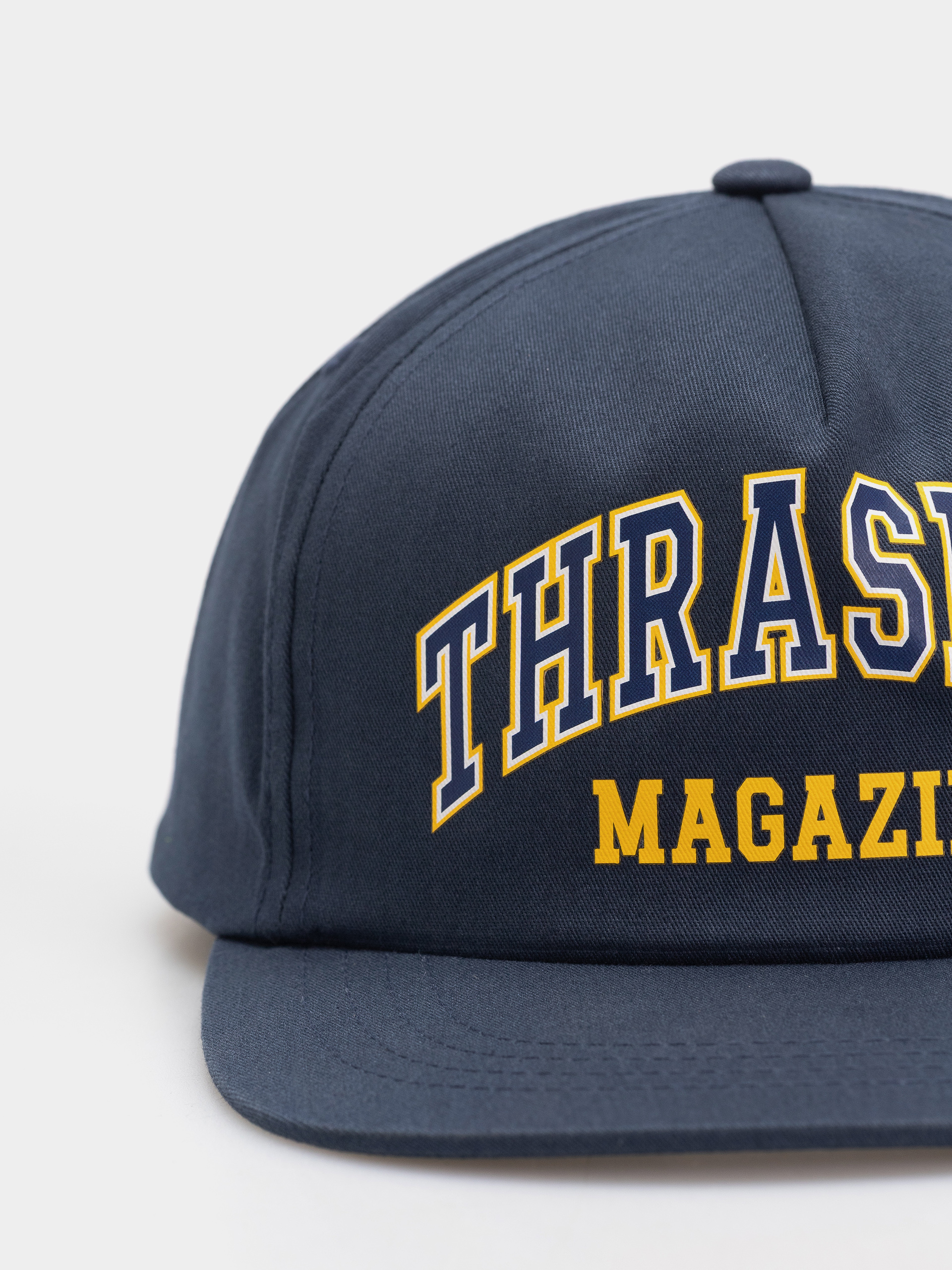Thrasher Dropout Snapback Cap (navy)