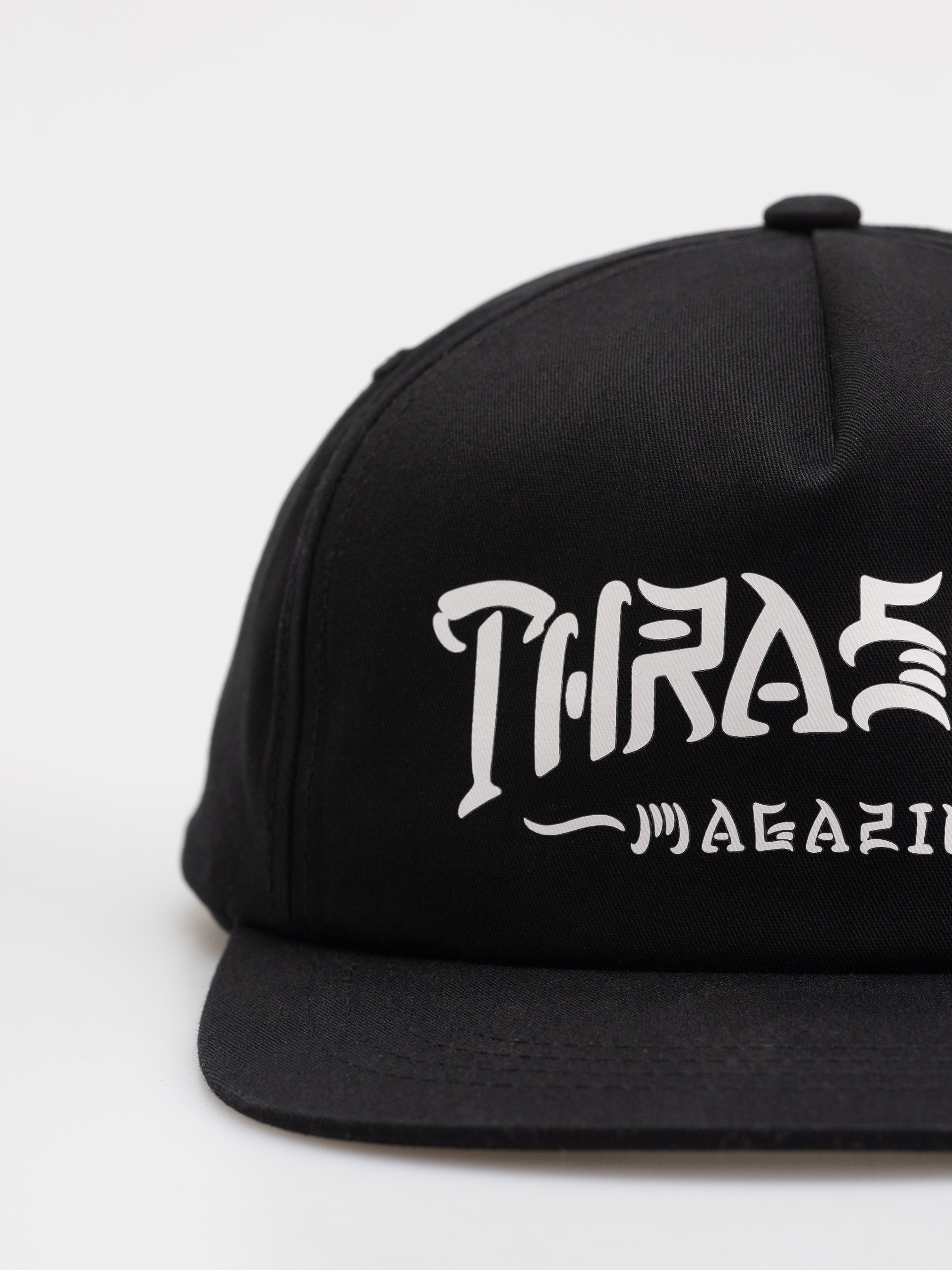 Thrasher Thrash & Destroy Snapback Cap (black)