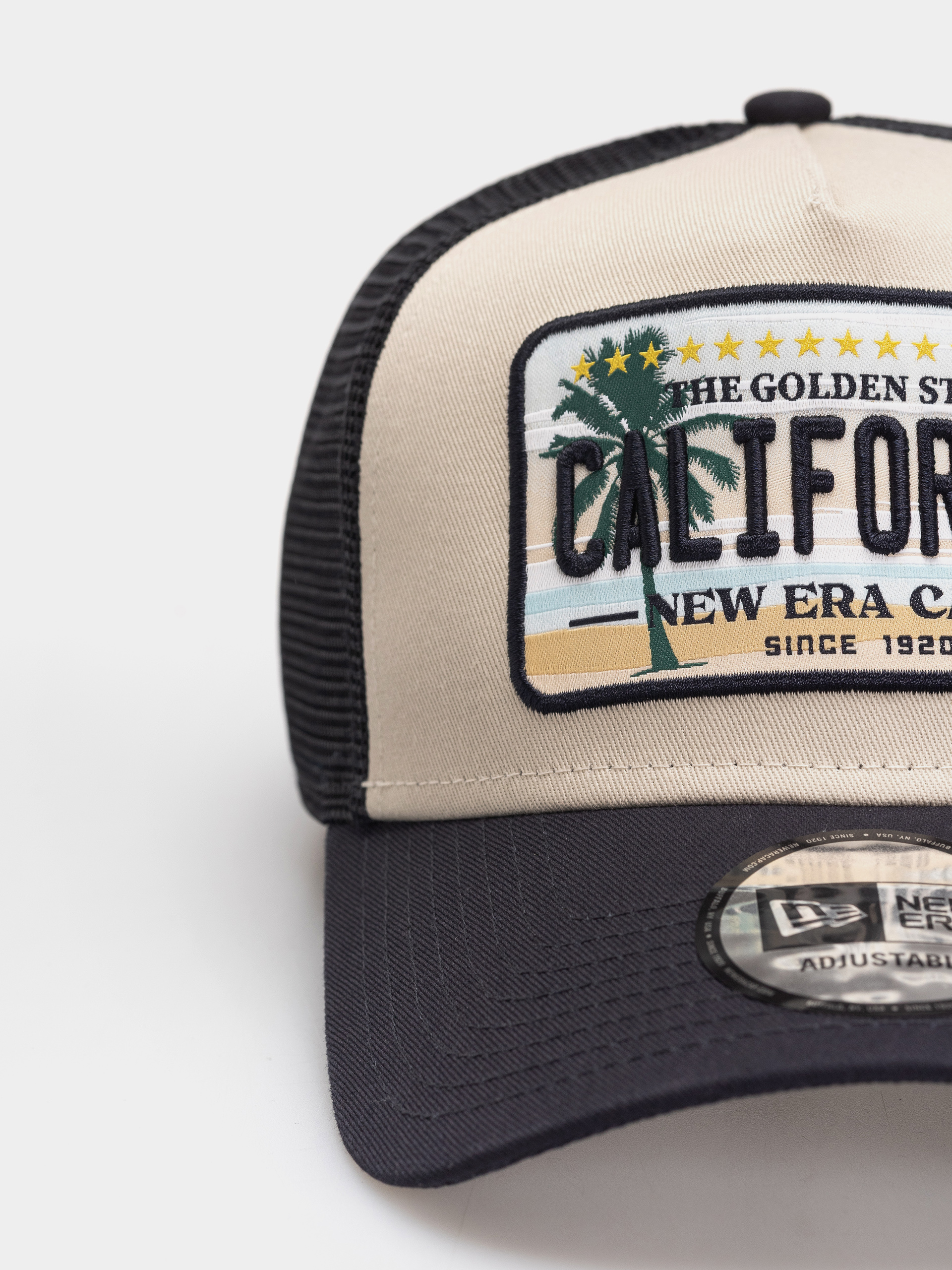 New Era Cap Licence Plate Trucker (navy/stone)