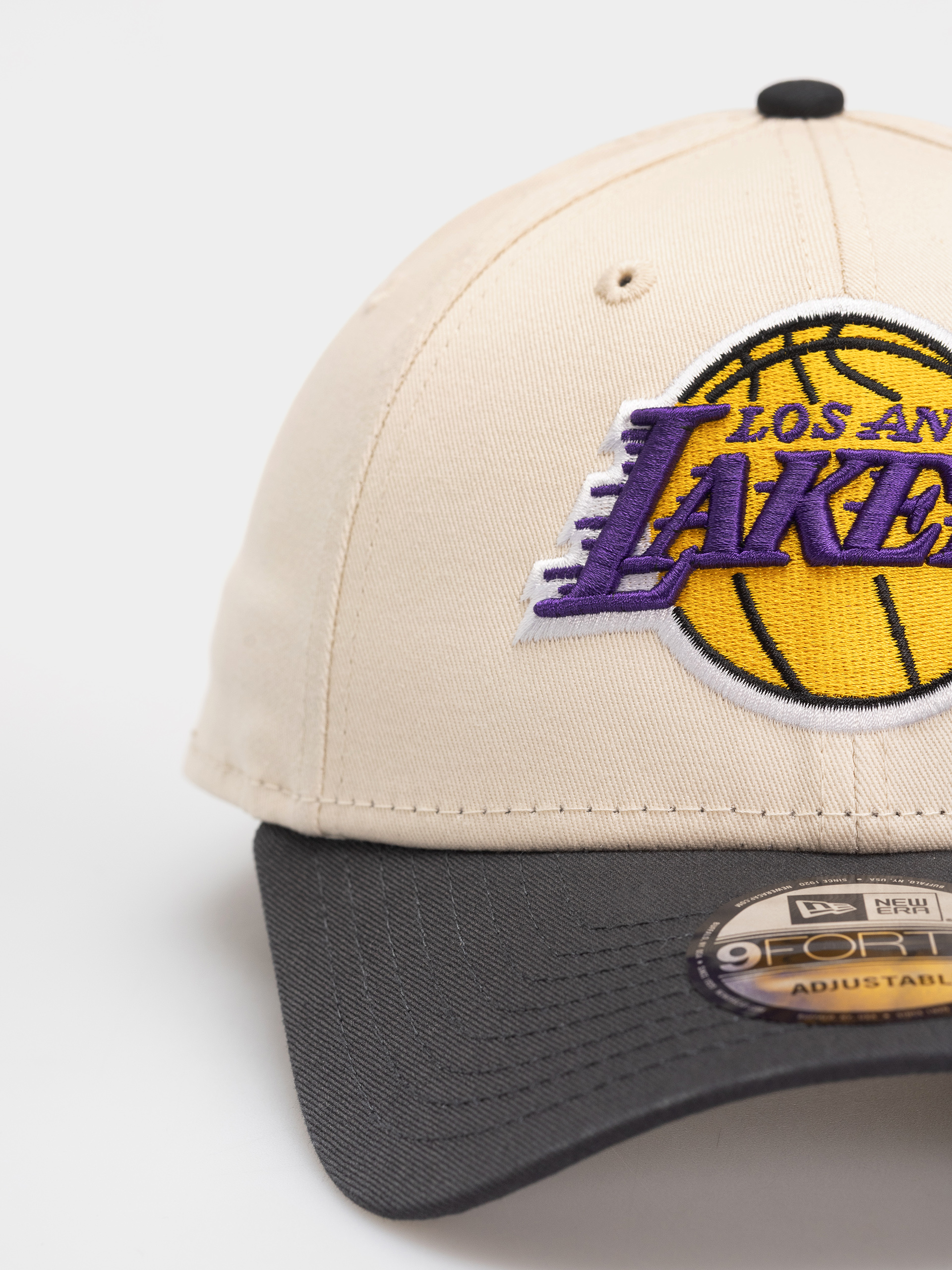 New Era Cap Nba Colourblock 9Forty Los Angeles Lakers (light cream/grey)