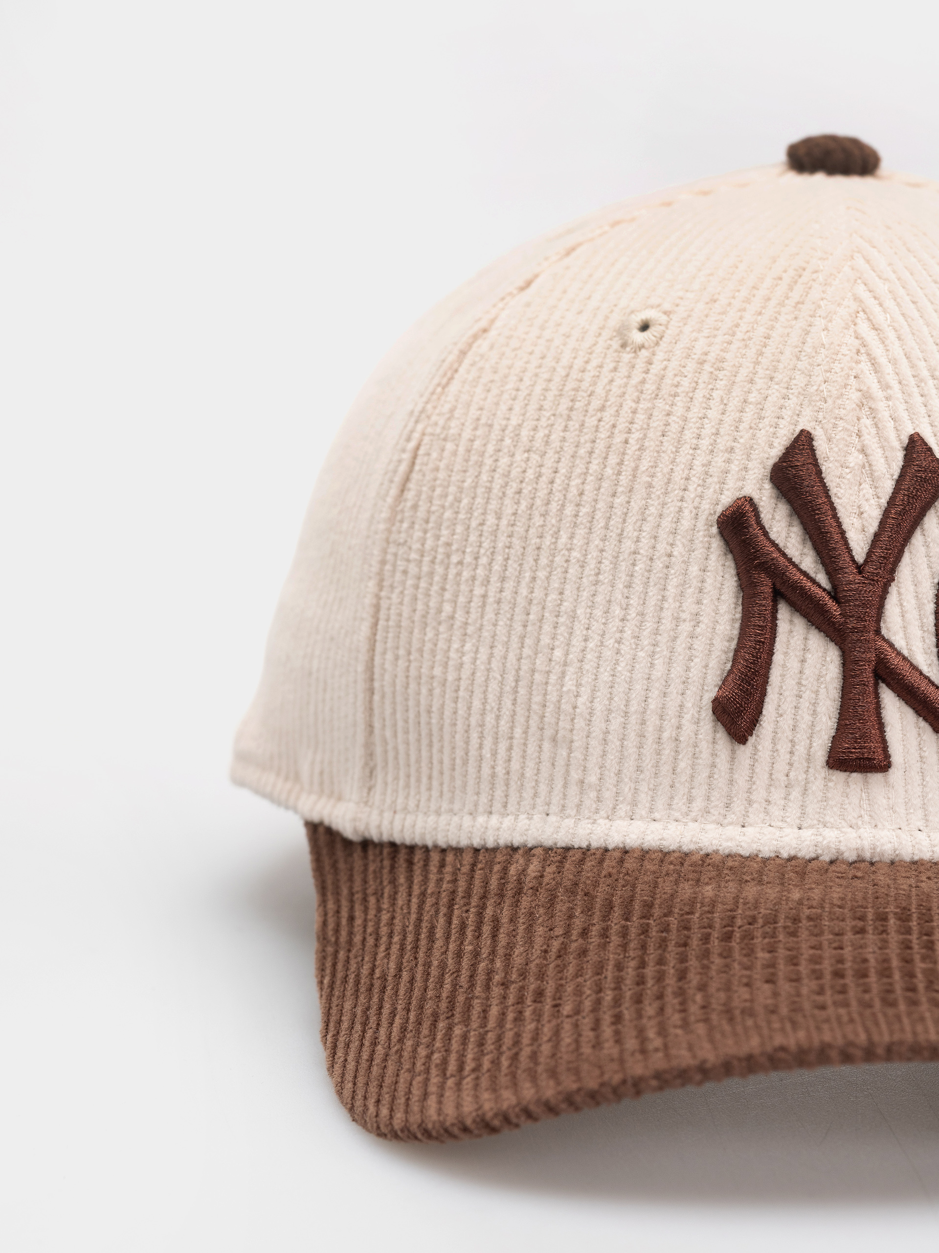 New Era Cap Cord 9Forty Mc New York Yankees (light cream/brown)