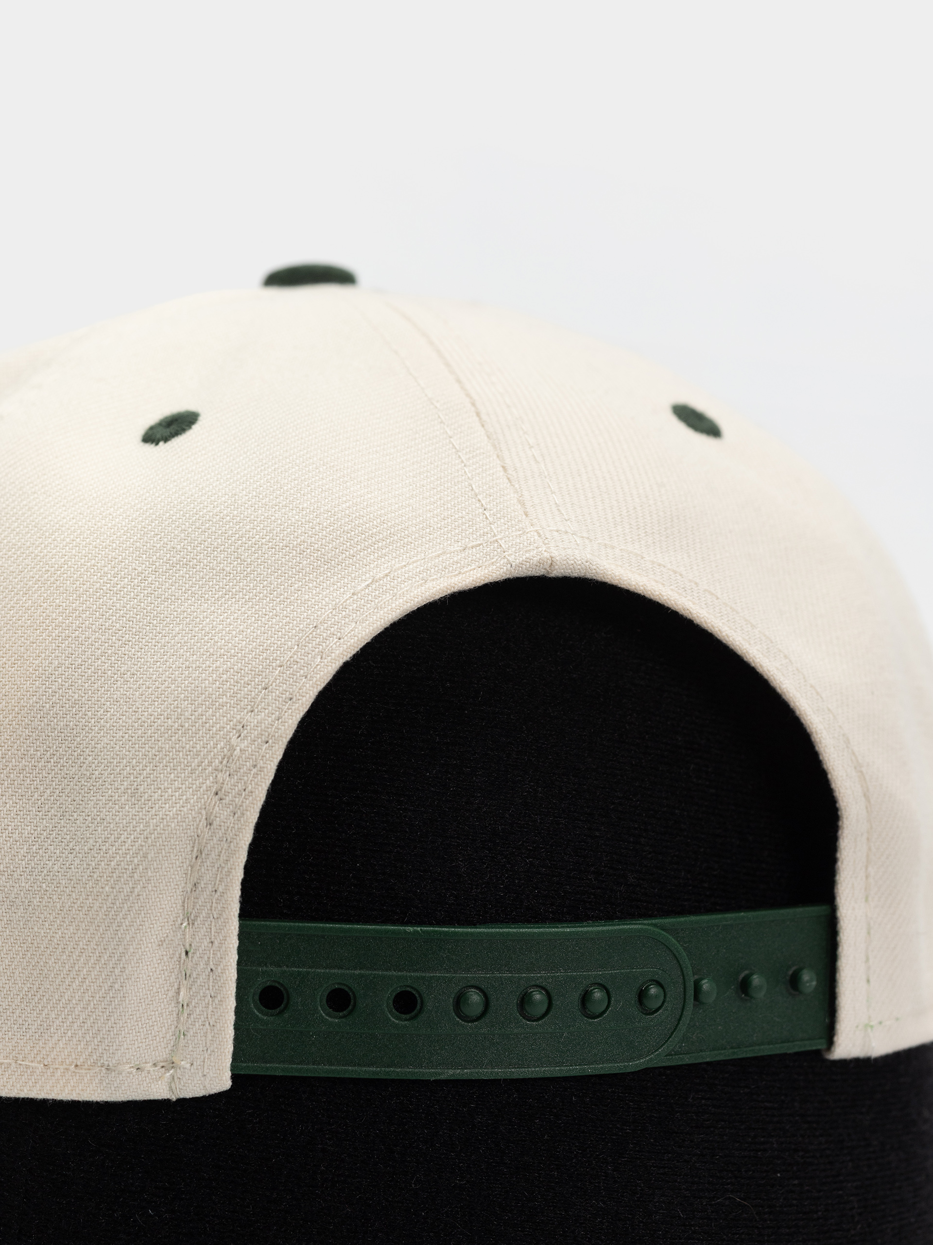 New Era Cap Wordmark Suede Eframe New York Yankees (light cream/green)