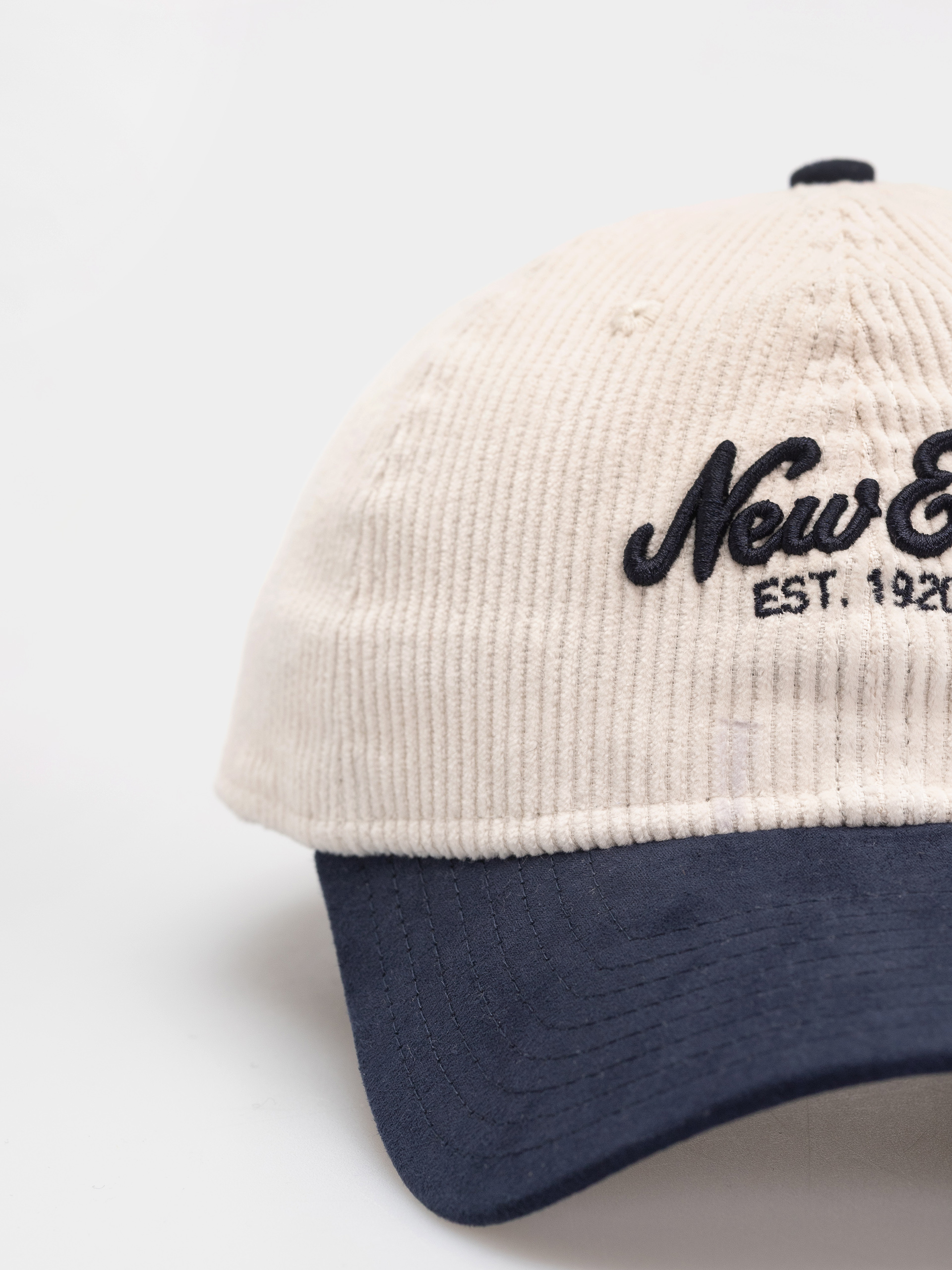 New Era Cap Cord Mix 9Twenty (cream/navy)