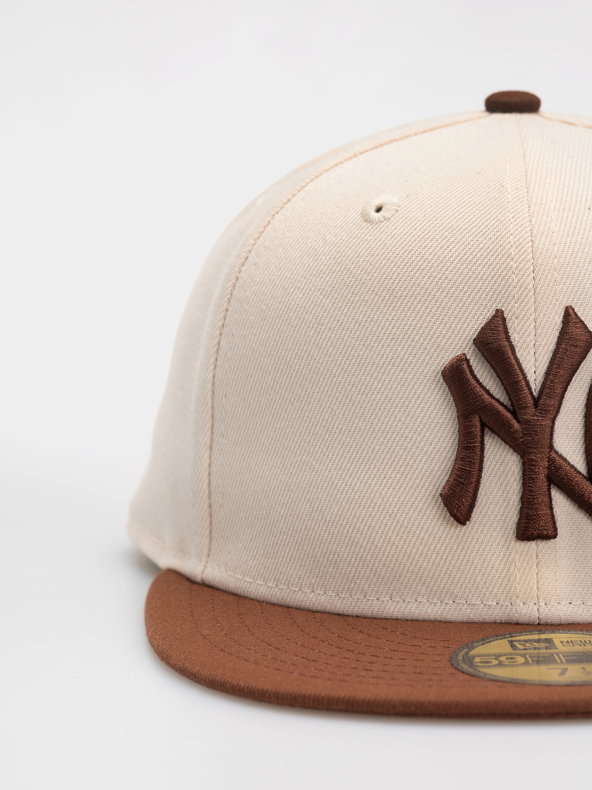 New Era Cap Colour Block League Essential 59Fifty New York Yankees (light cream/brown)