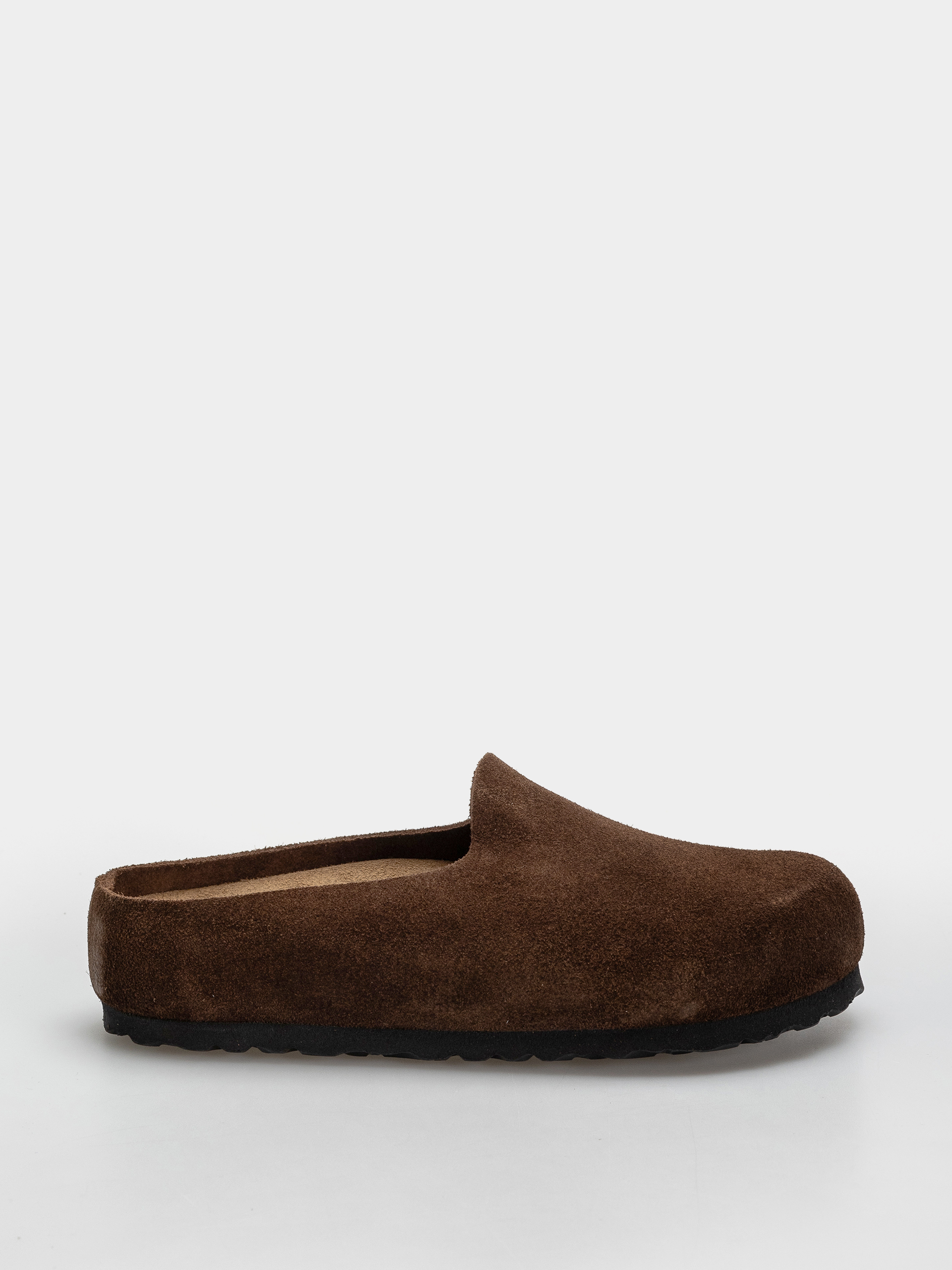 Birkenstock Amsterdam Wrapped Suede Leather Narrow Flip-flops (carafe)