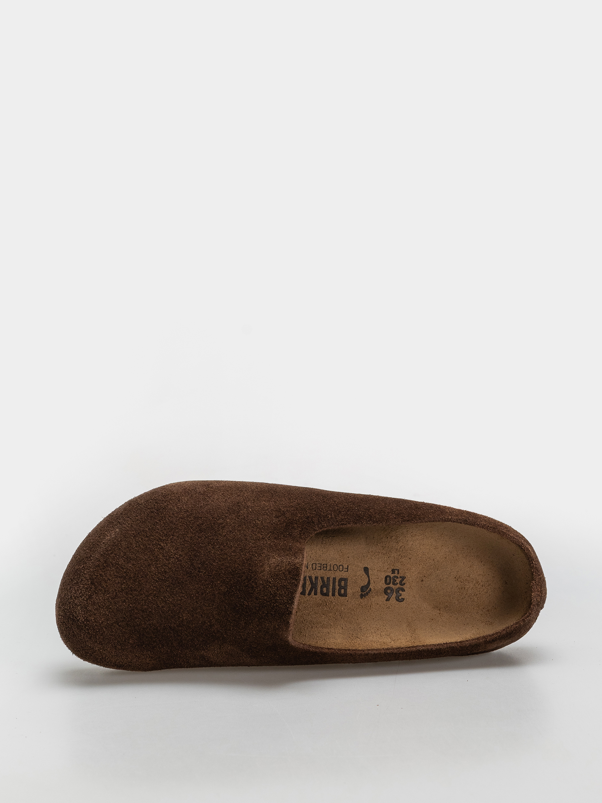 Birkenstock Amsterdam Wrapped Suede Leather Narrow Flip Flops (carafe)