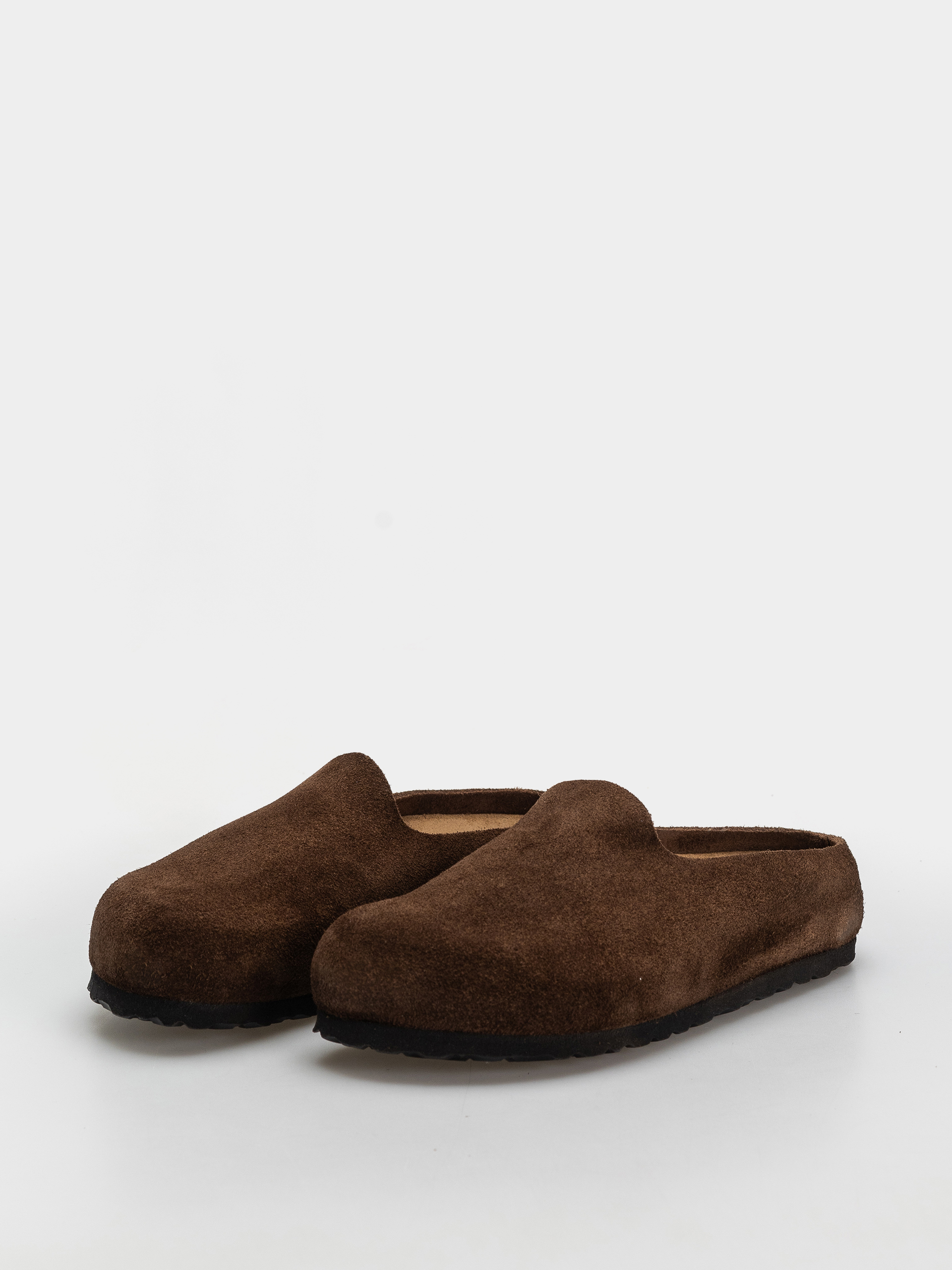 Birkenstock Amsterdam Wrapped Suede Leather Narrow Flip-flops (carafe)