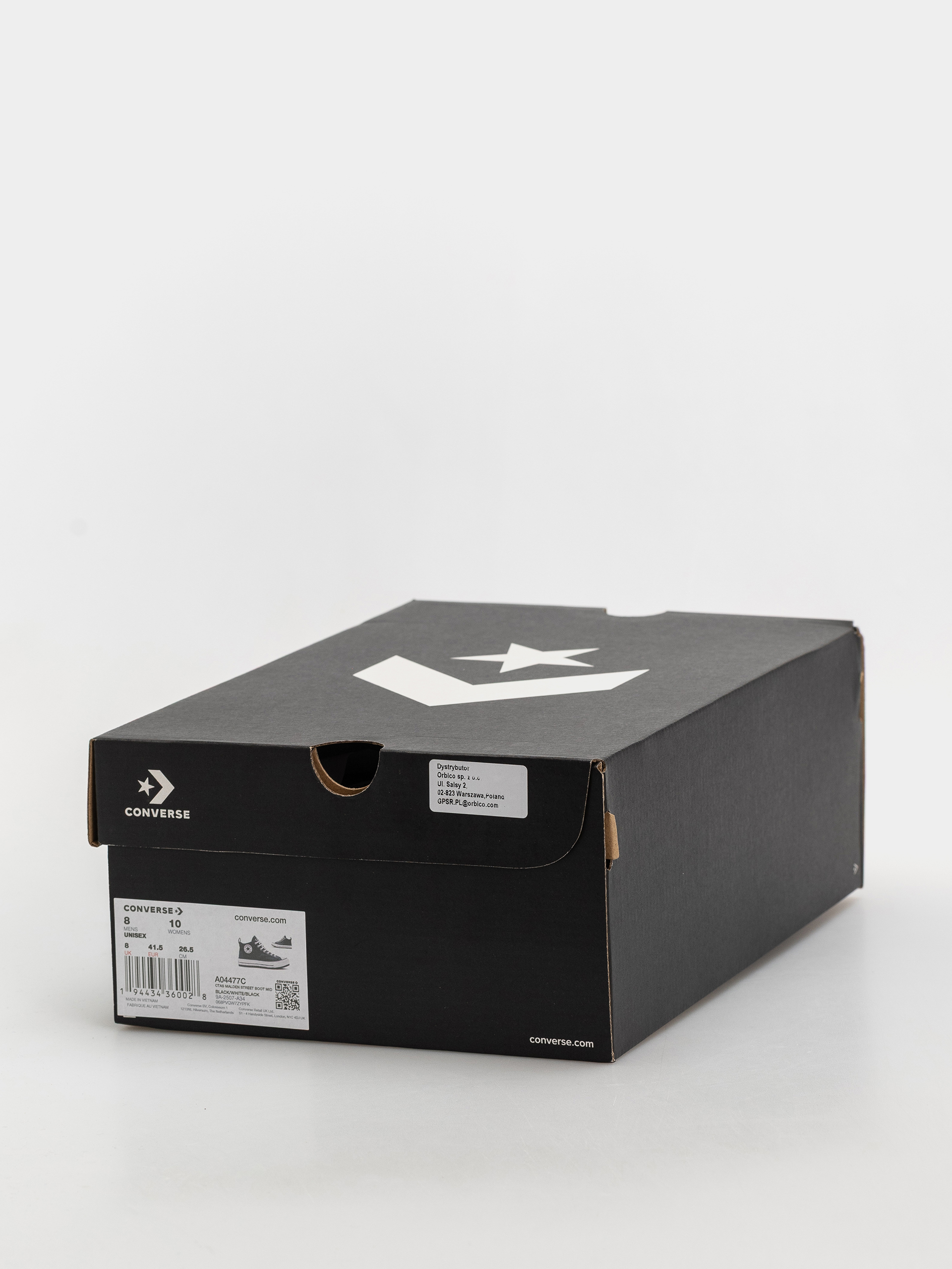 Converse Shoes Chuck Taylor All Star Malden Street Boot Mid (black/black)
