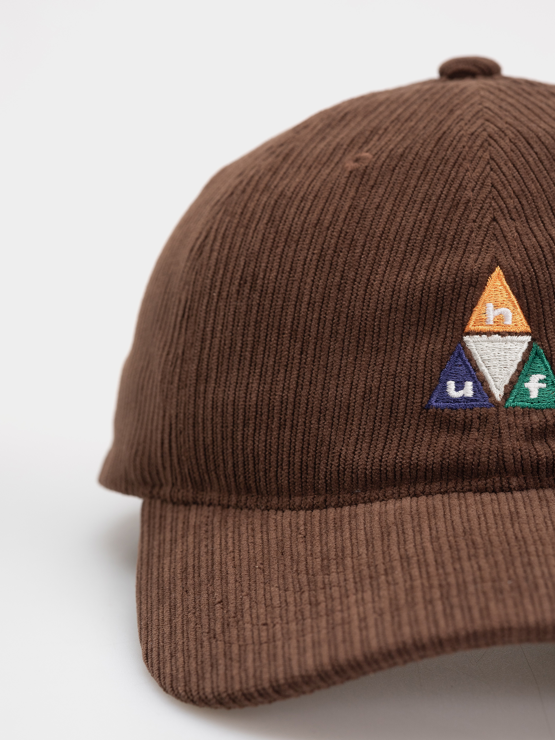 HUF Cap Prism Tt Cord 6 Panel (dark brown)
