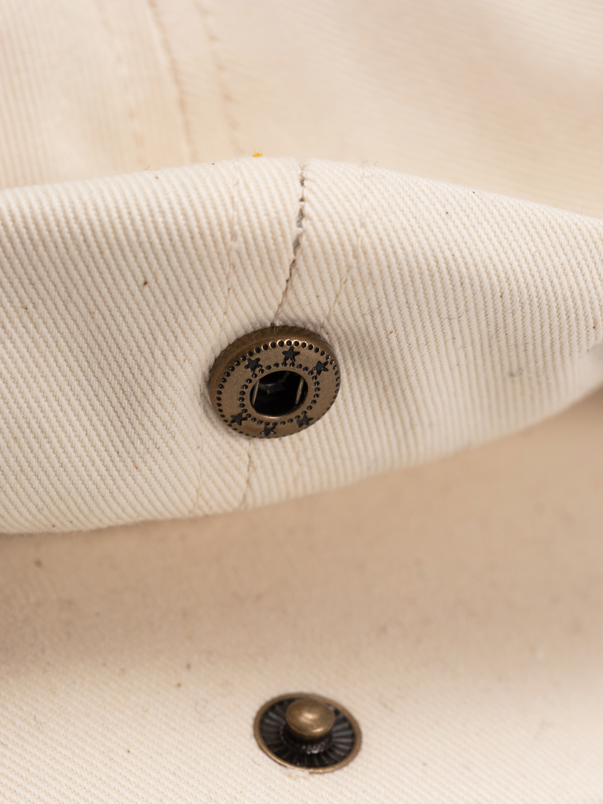 Brixton Flat cap Brood Snap Cap (egret white)