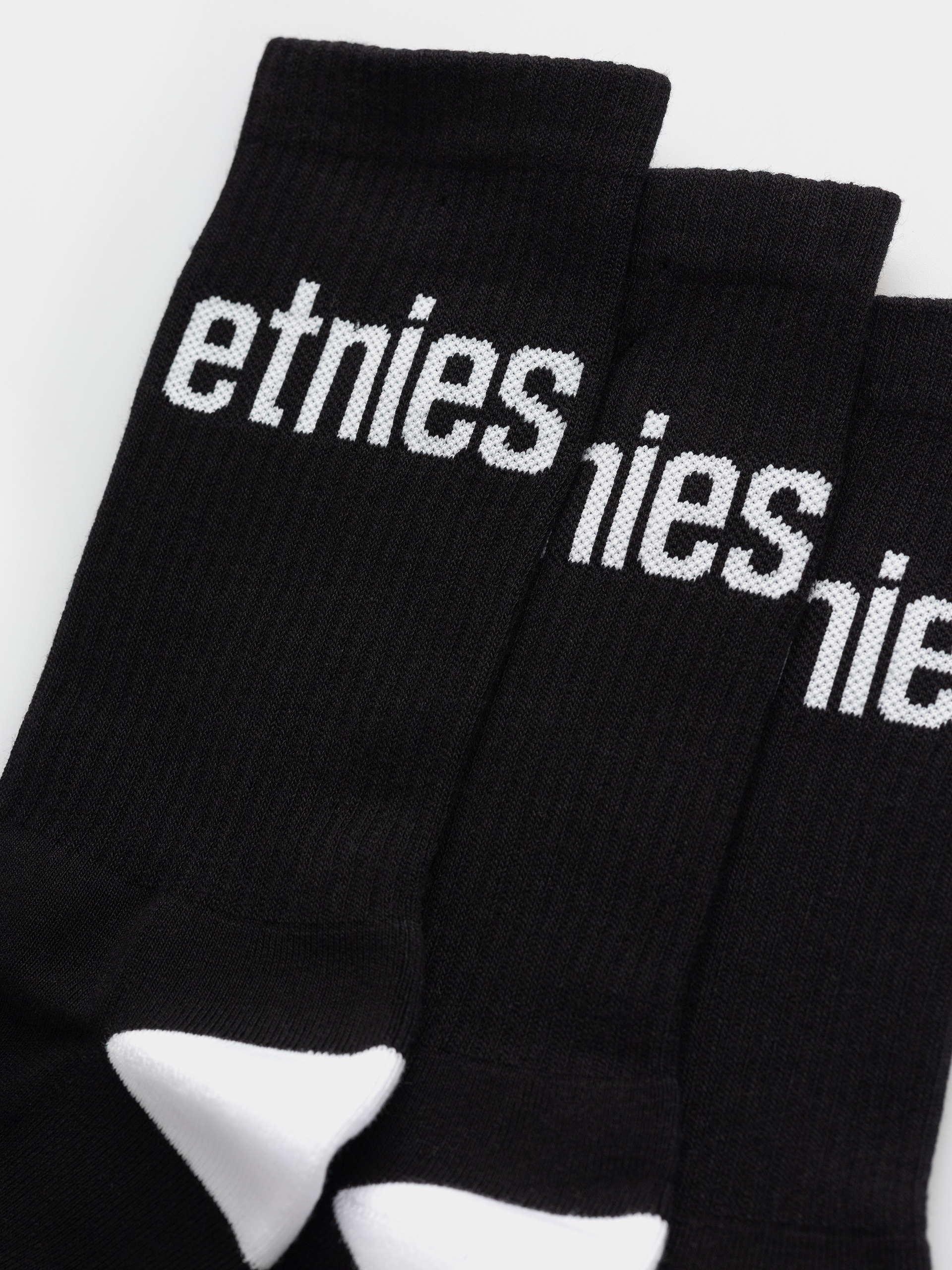 Etnies Socken Wordmark Sock 3 Pack (black)