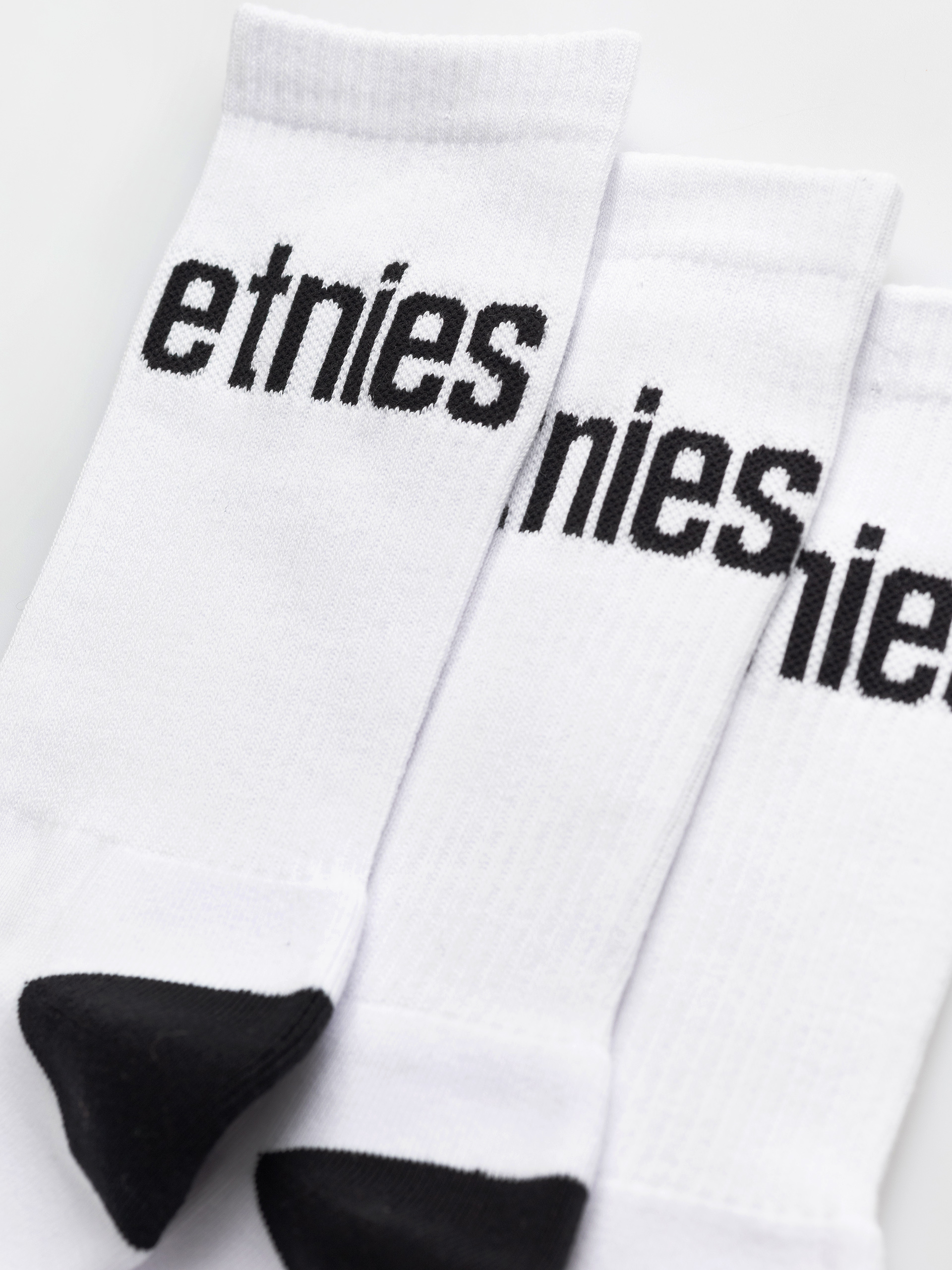 Etnies Socken Wordmark Sock 3 Pack (white)