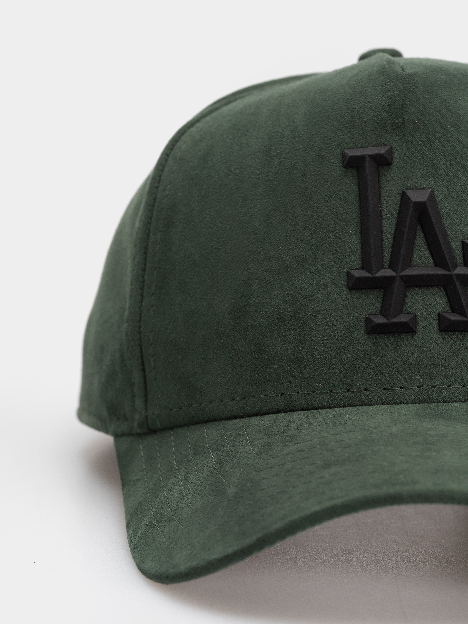 New Era Cap Faux Suede E Frame La Dodgers (green)