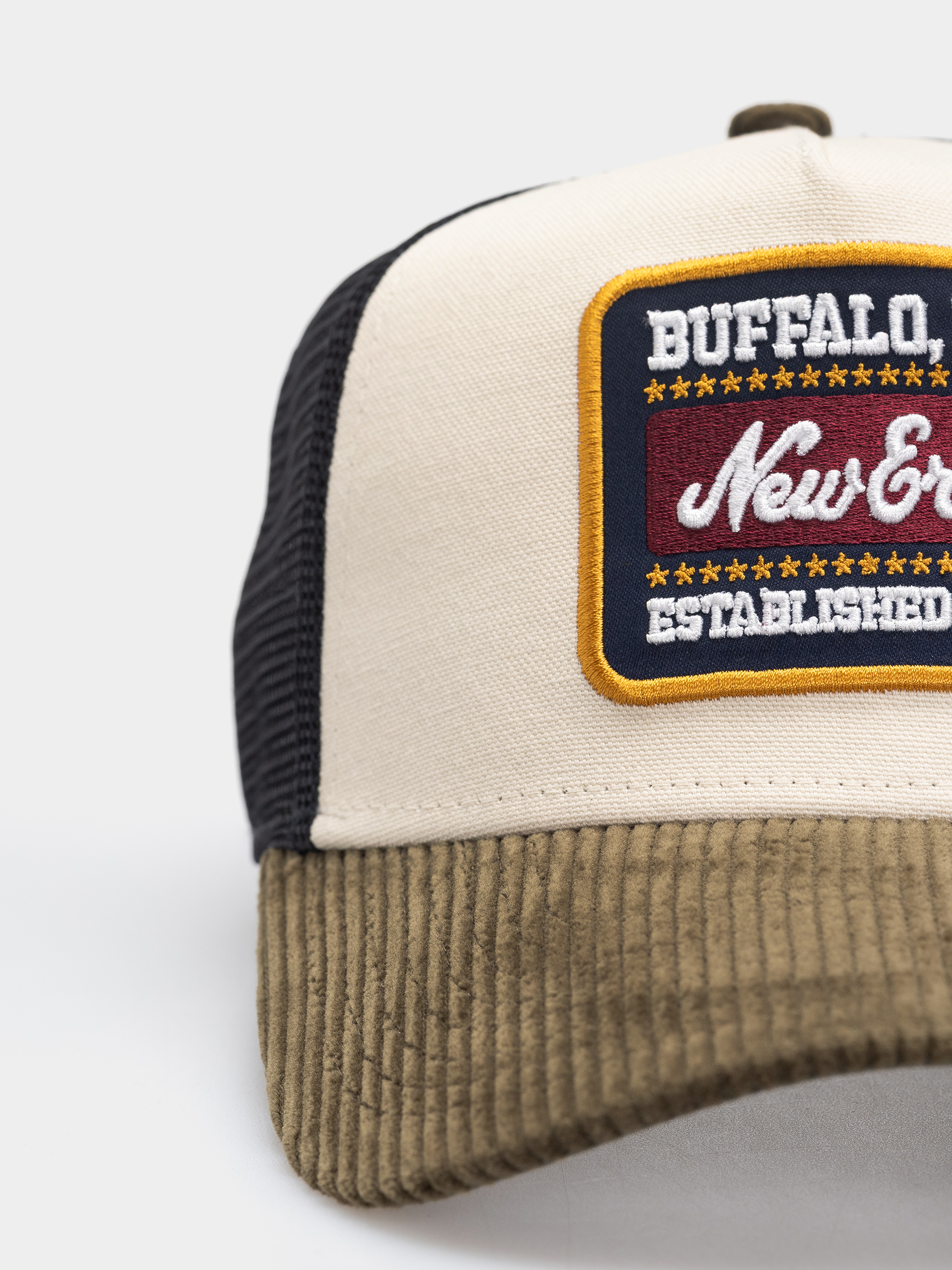 New Era Cap Patch Cord Ef Trucker (green/cream)