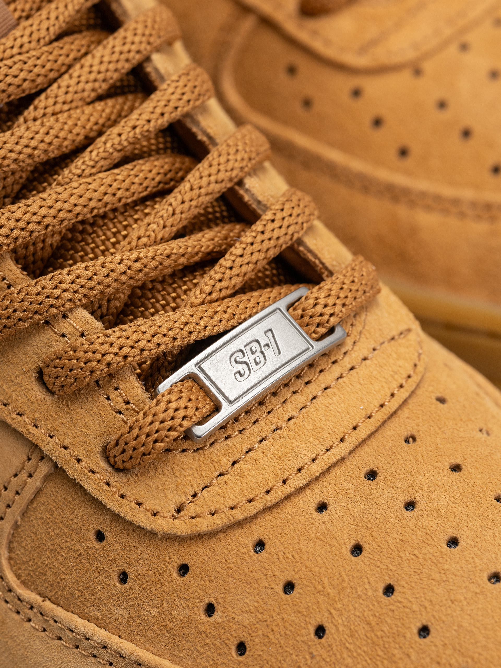 Nike SB Air Force 1 Schuhe (flax/flax/black/gum light brown)