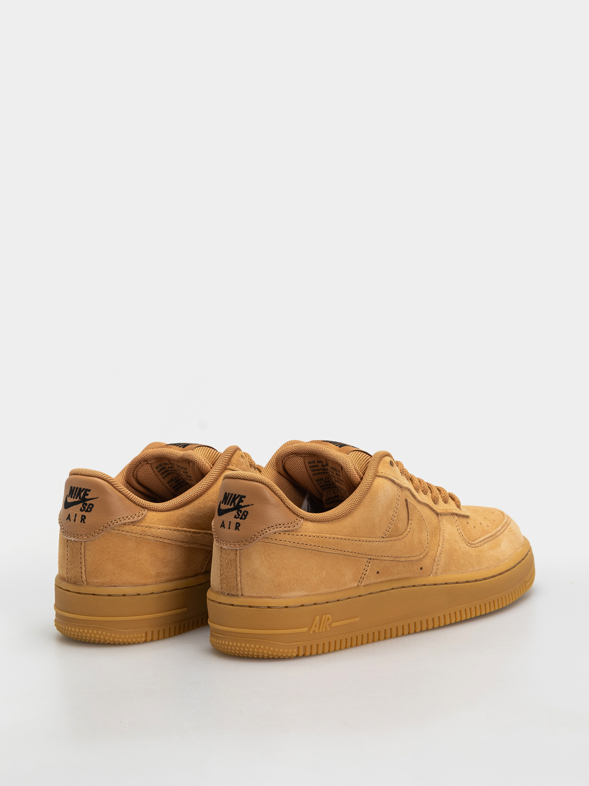 Nike SB Air Force 1 Shoes (flax/flax/black/gum light brown)