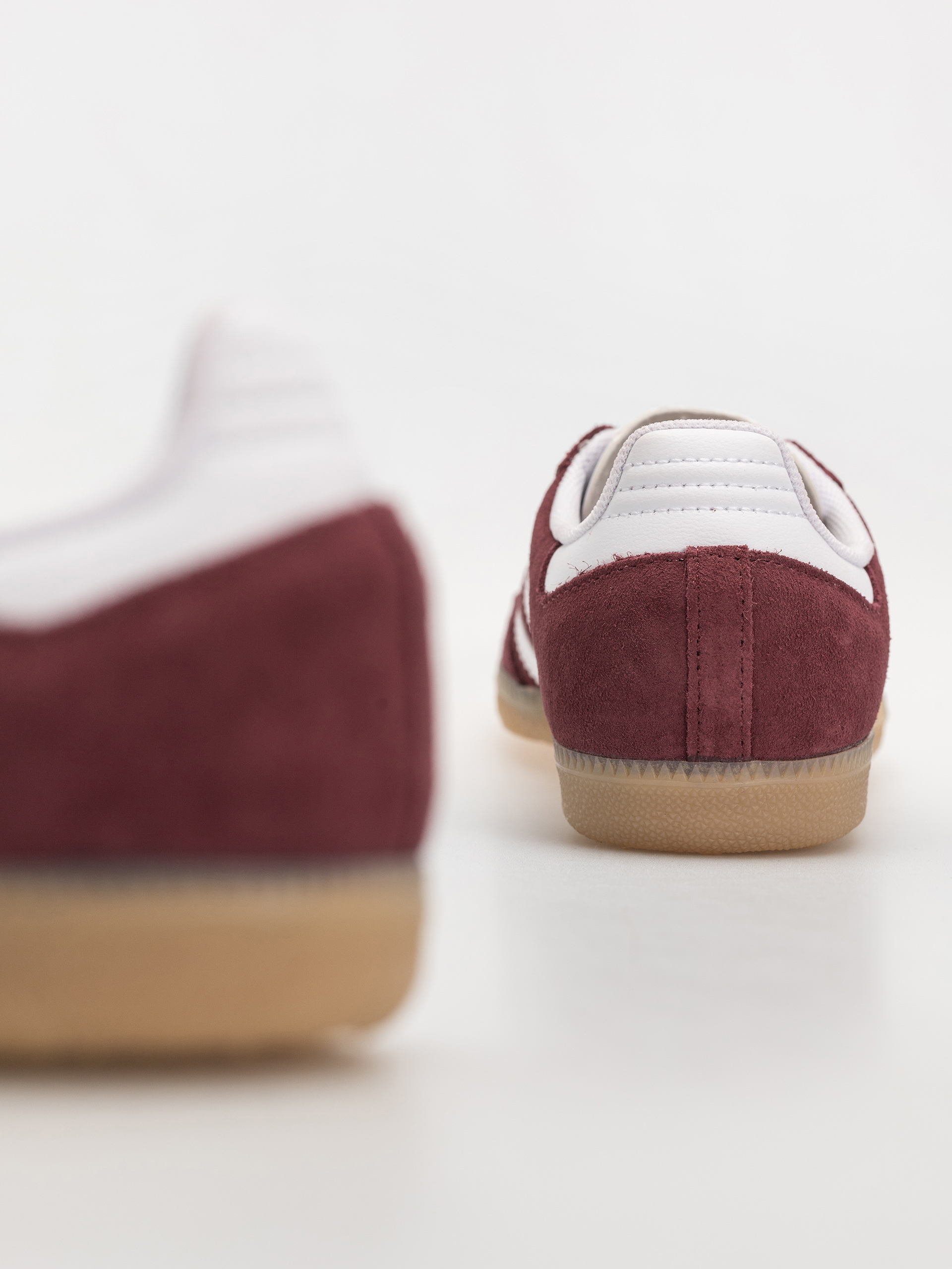 adidas Samba Adv Shoes (shared/ftwwht/maroon)