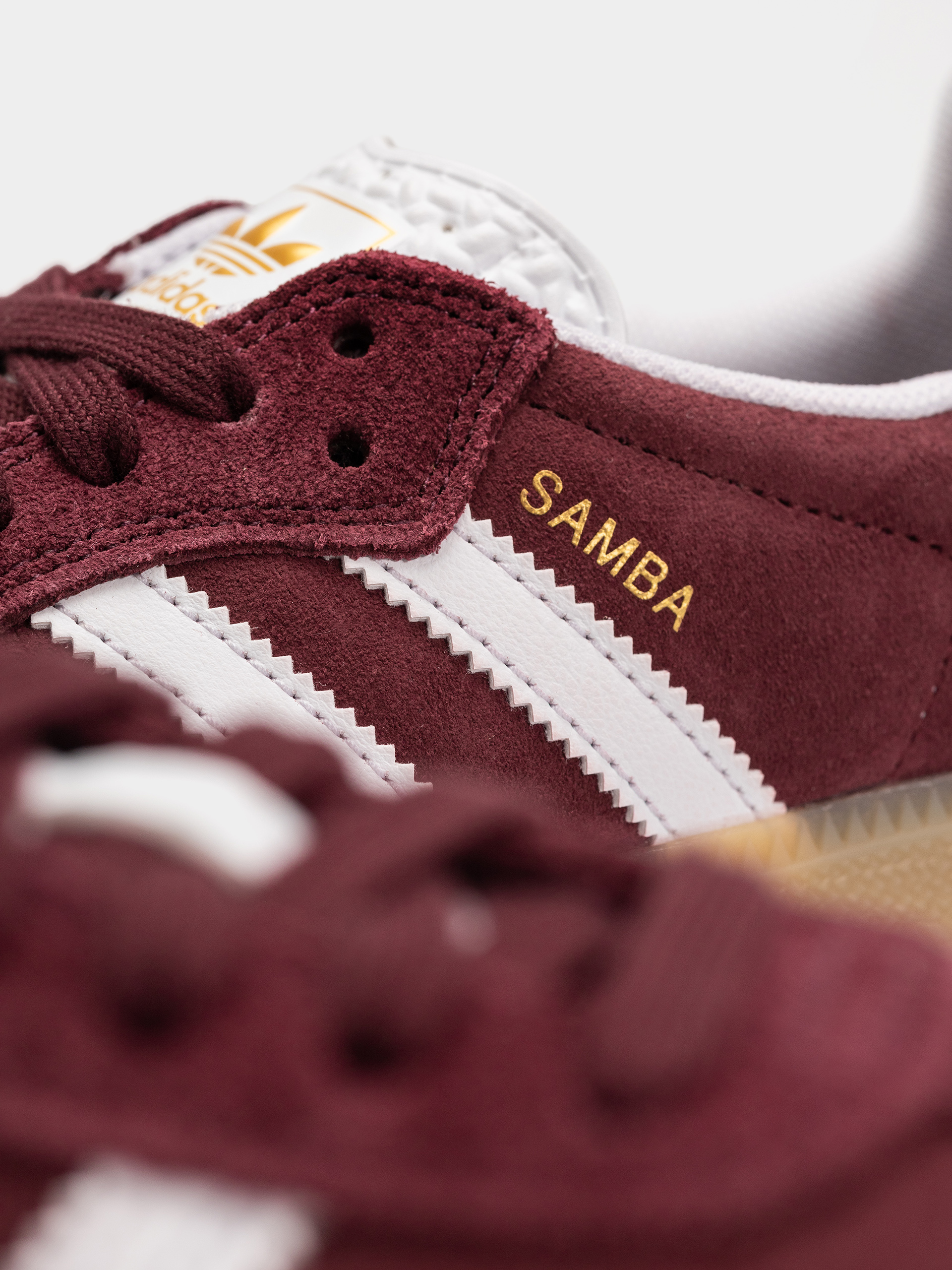 adidas Samba Adv Shoes (shared/ftwwht/maroon)
