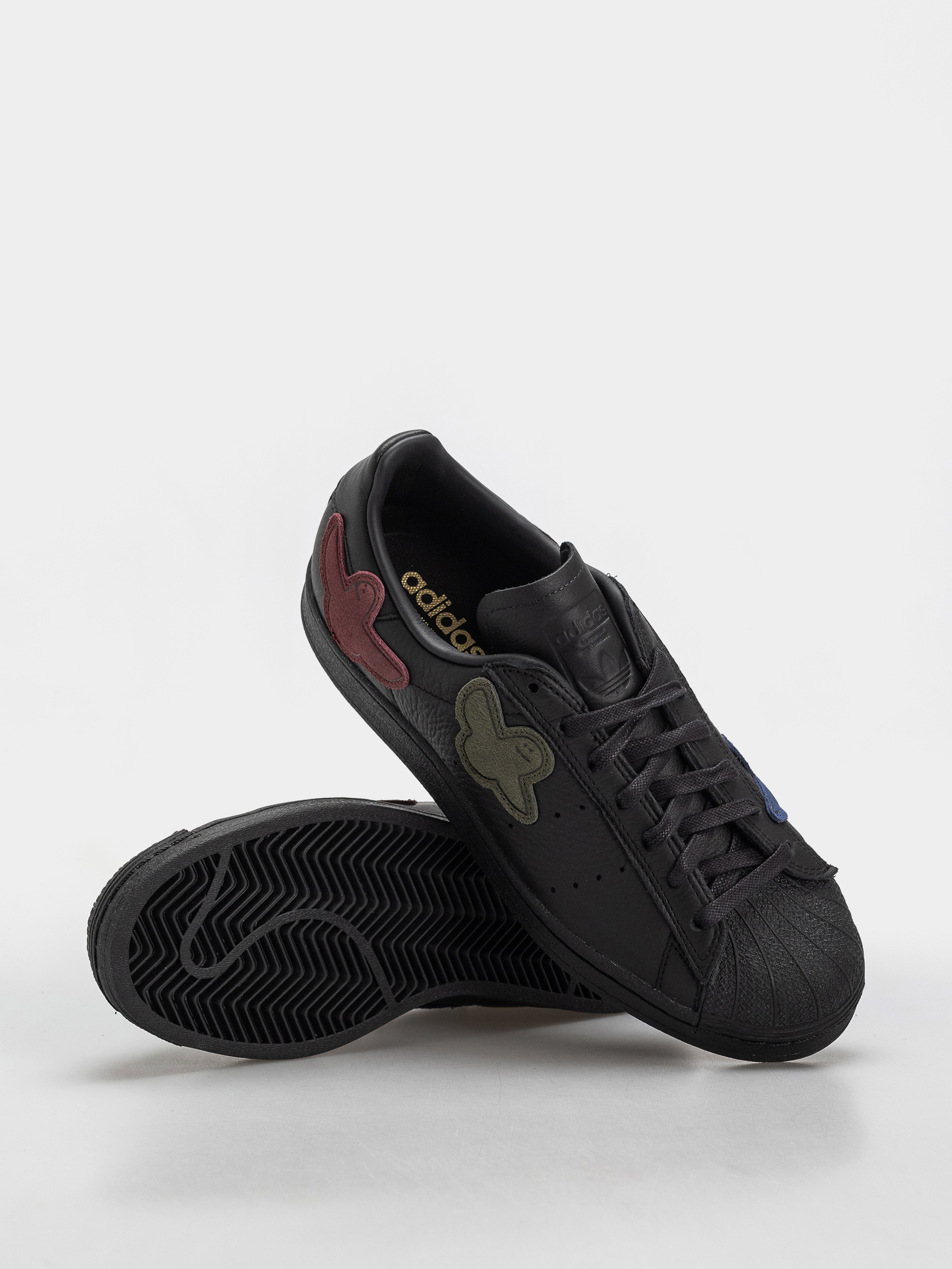 adidas X Gonz Superstar Adv Shoes (cblack/cblack/cblack)