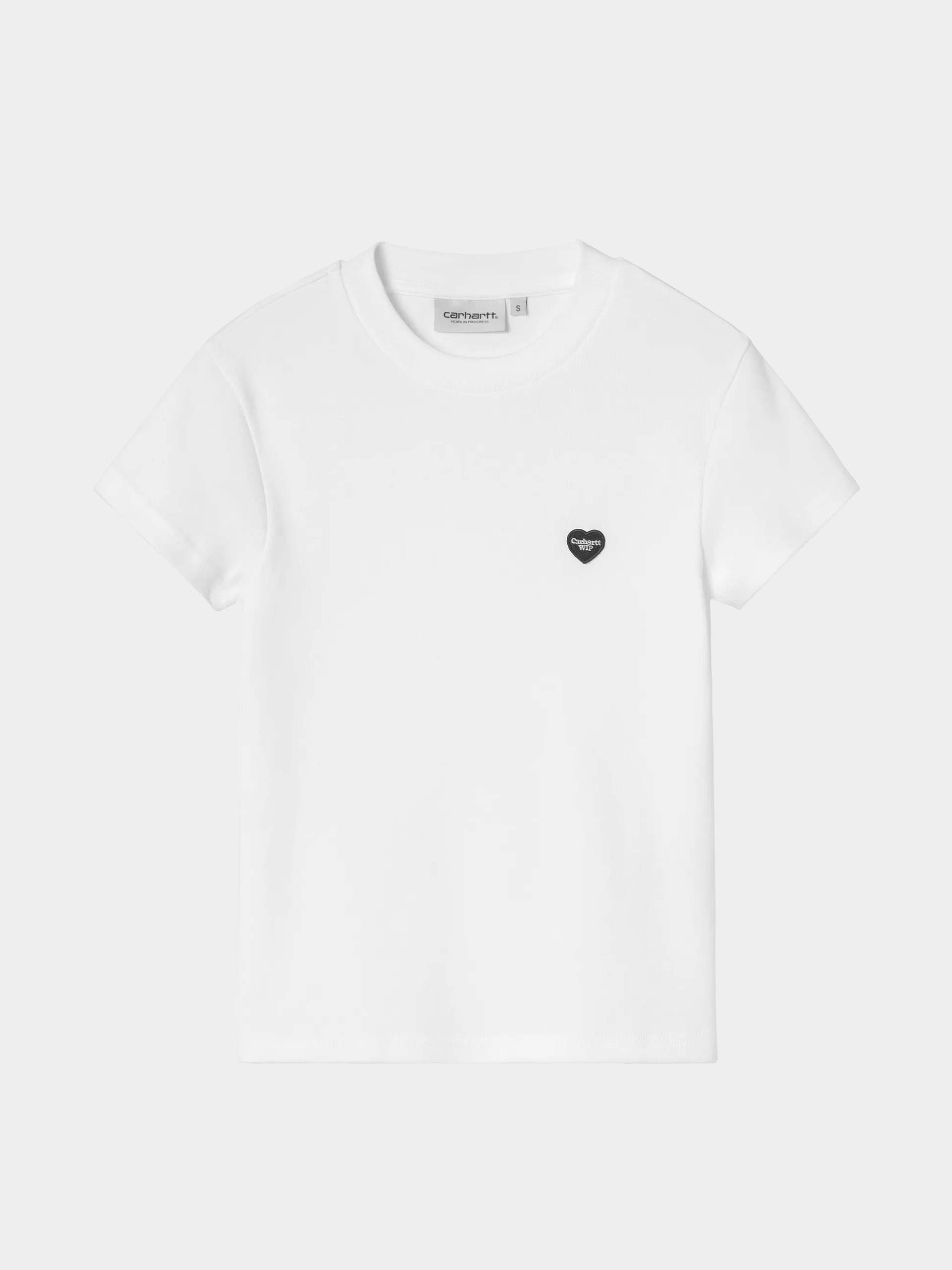 Carhartt WIP T-Shirt Small Heart Patch Wmn