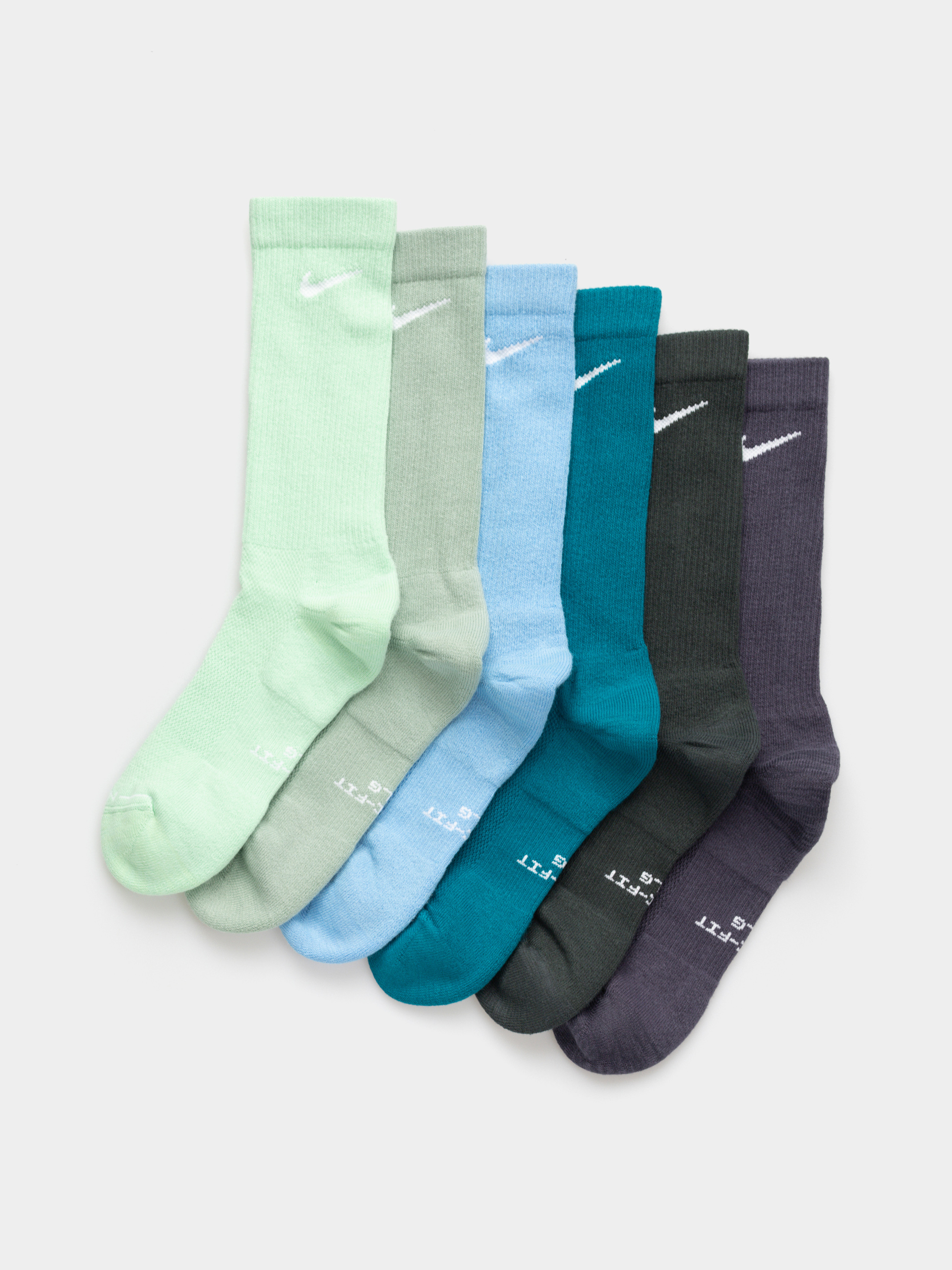 Nike SB Everyday Elevated Crew 6p Socken (multi/color)