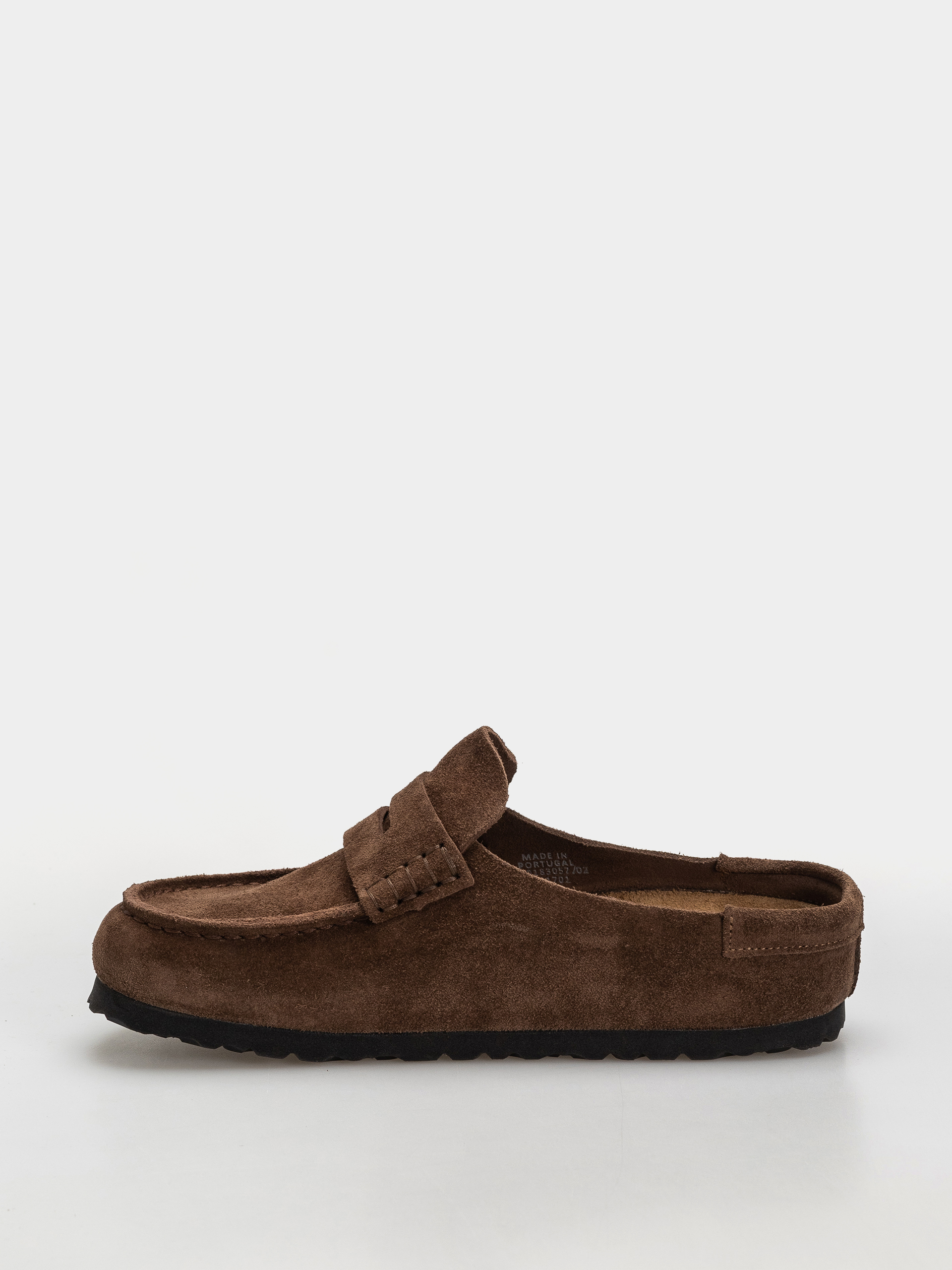 Birkenstock Naples Wrapped Suede Leather Narrow Flip-flops (carafe)