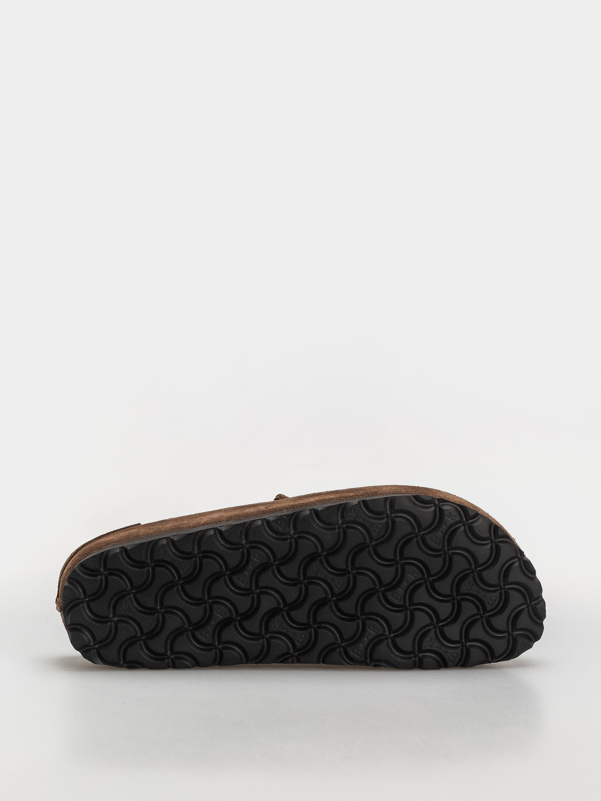 Birkenstock Naples Wrapped Suede Leather Narrow Flip-flops (carafe)