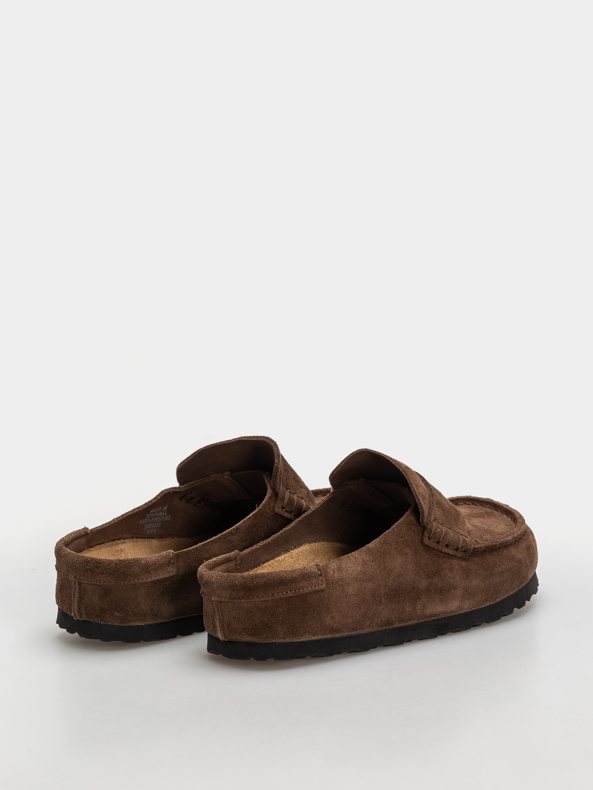 Birkenstock Naples Wrapped Suede Leather Narrow Flip Flops (carafe)
