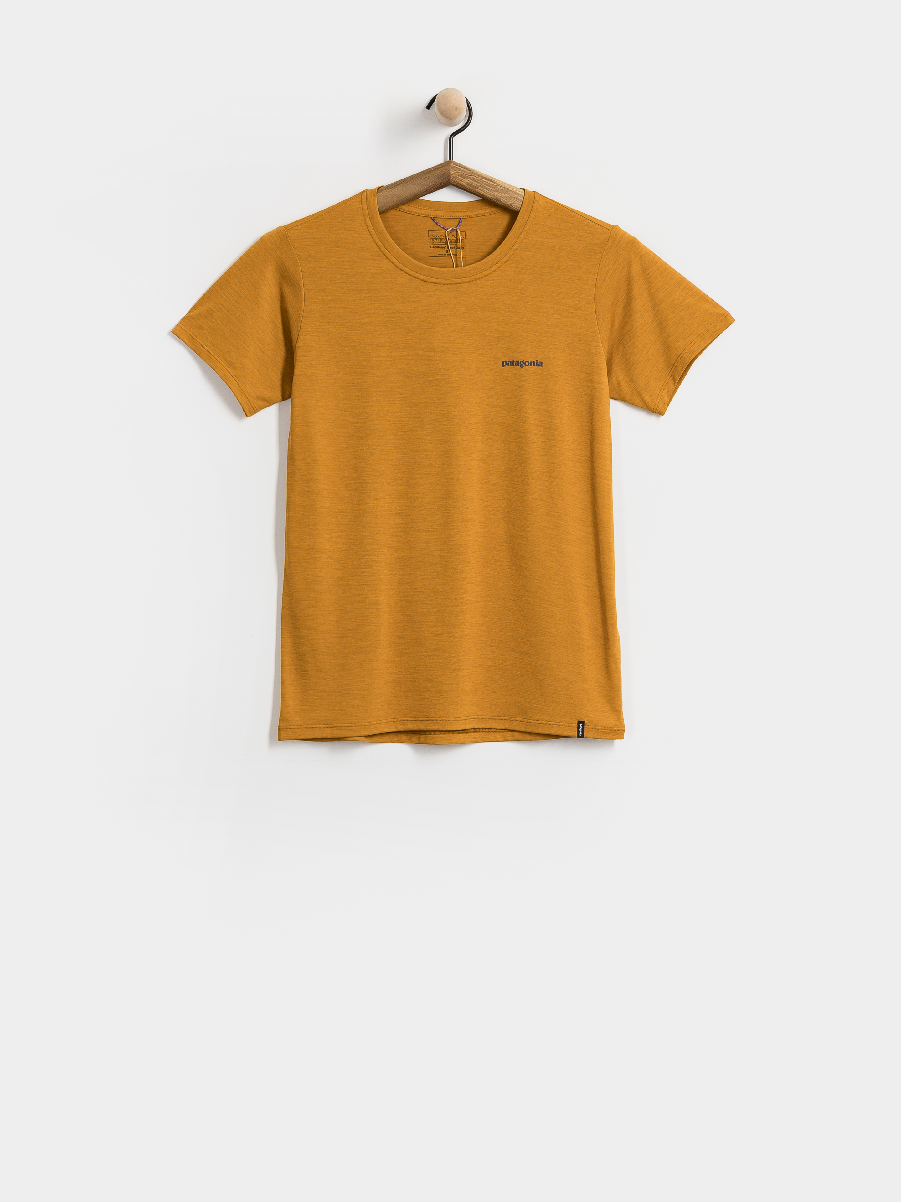 Patagonia Cap Cool Daily Boardshort Logo T-shirt Wmn (cinnamon brown dark cinnamon brown x dye)