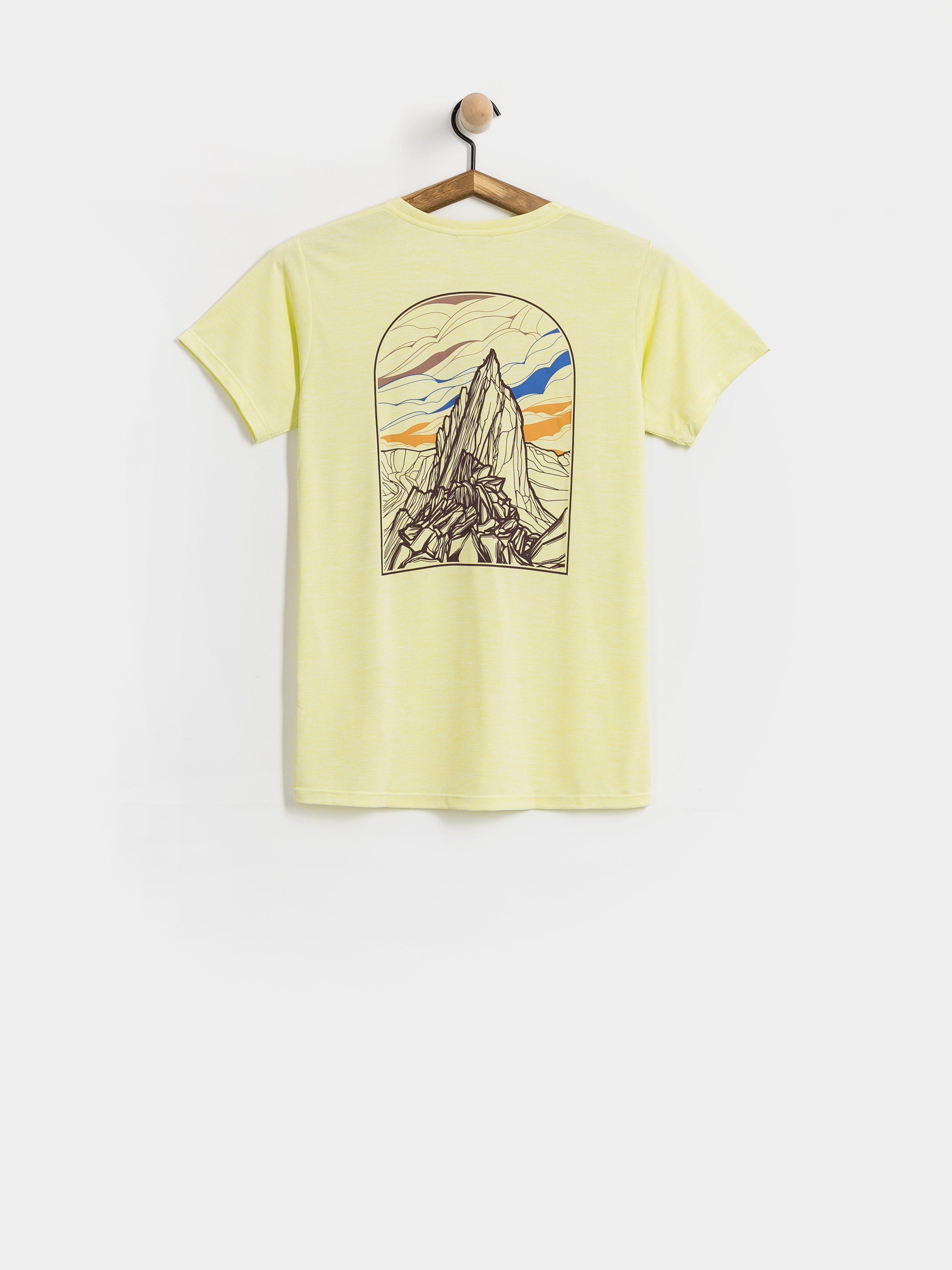 Patagonia Cap Cool Daily Cloud Crag T-shirt Wmn (vellum green)