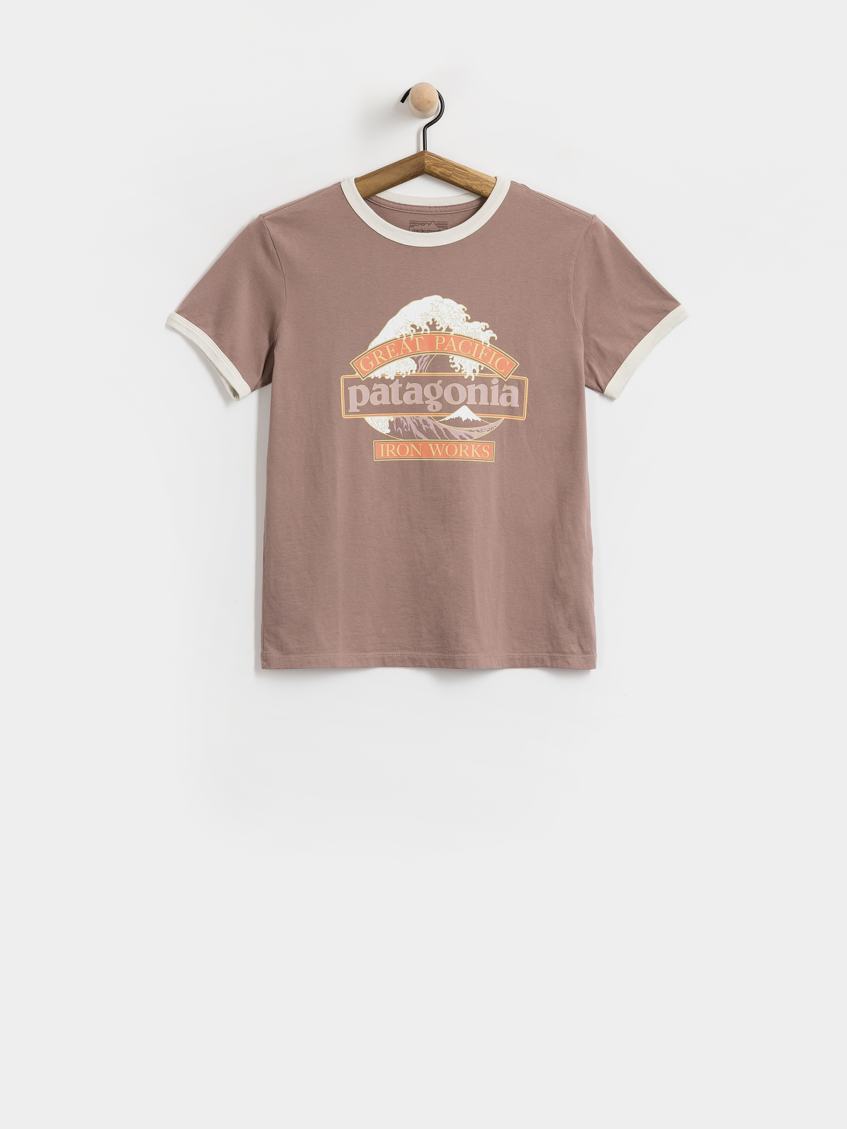 Patagonia Great Waves Ringer T-shirt Wmn (moonrise taupe)