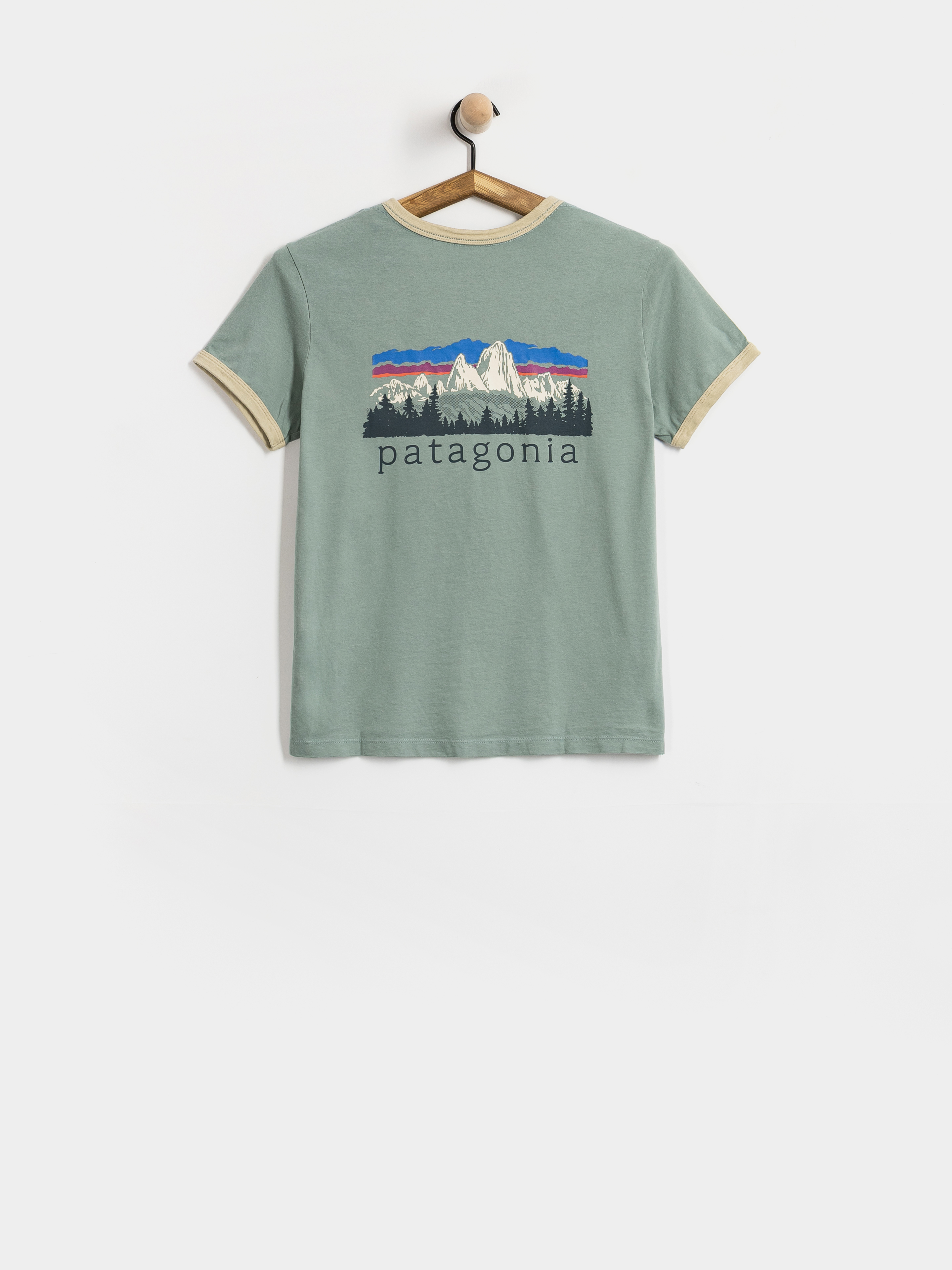 Patagonia Fitz Roy Foothills Ringer Wmn T-Shirt