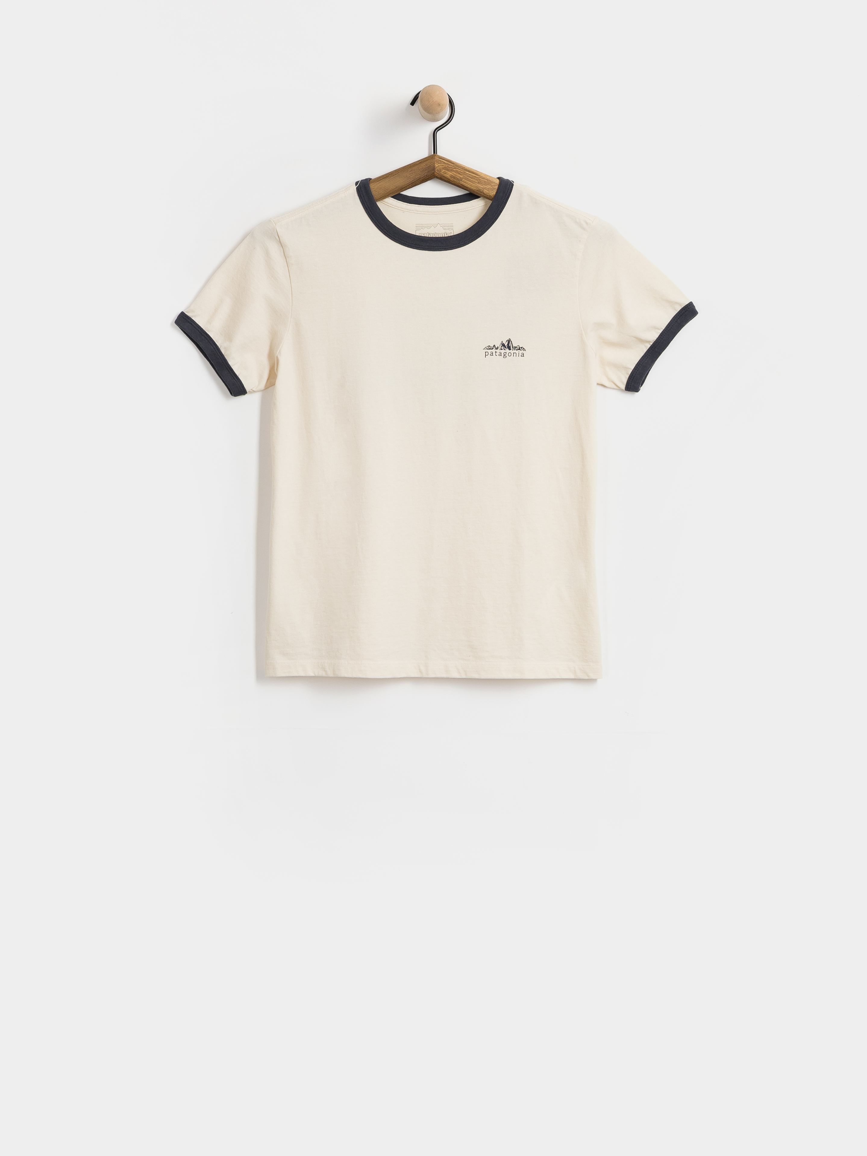 Patagonia Fitz Roy Foothills Ringer Wmn T-Shirt (undyed natural)