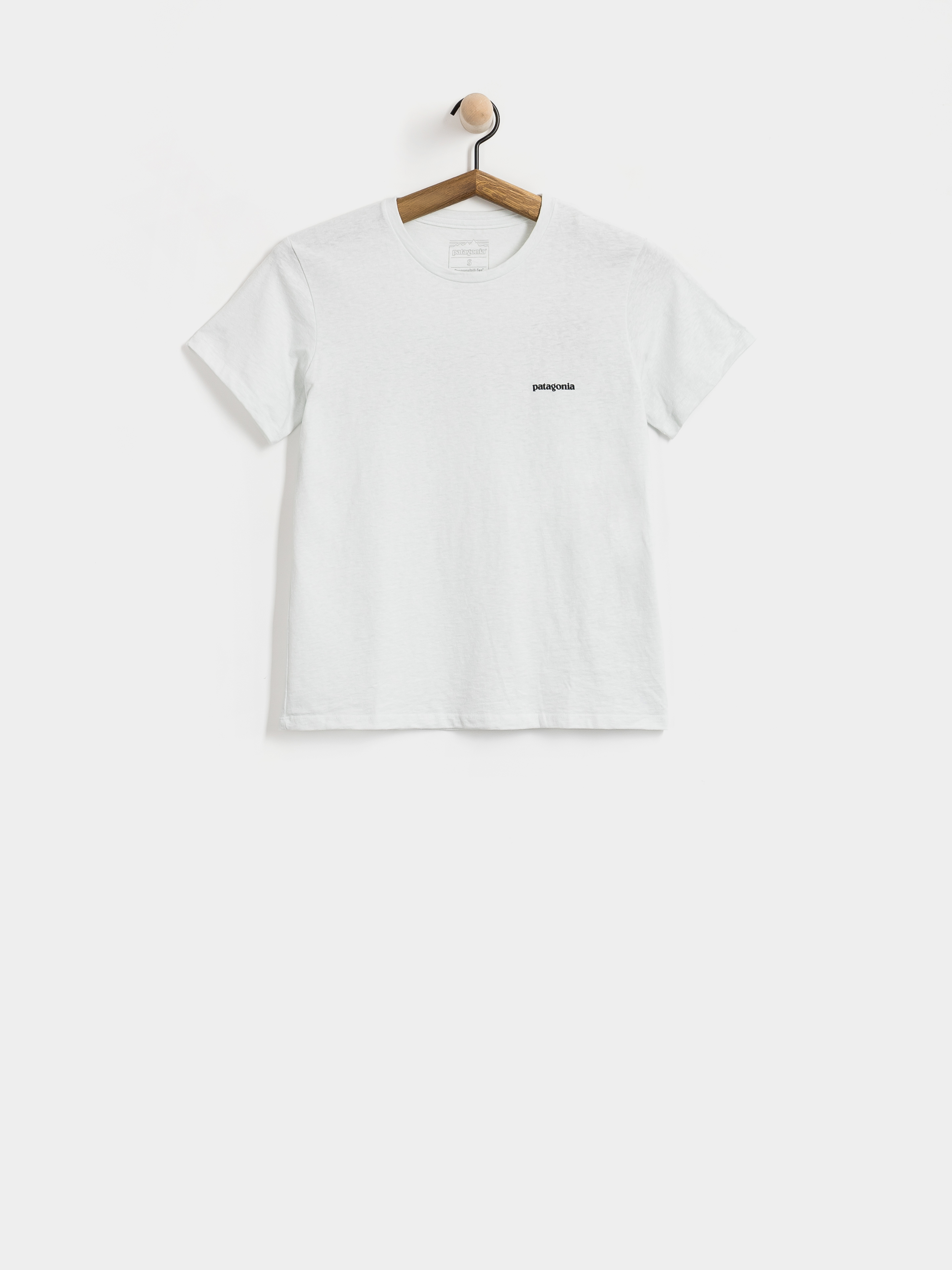 Patagonia P 6 Logo Responsibili Wmn T-Shirt (fiber white)