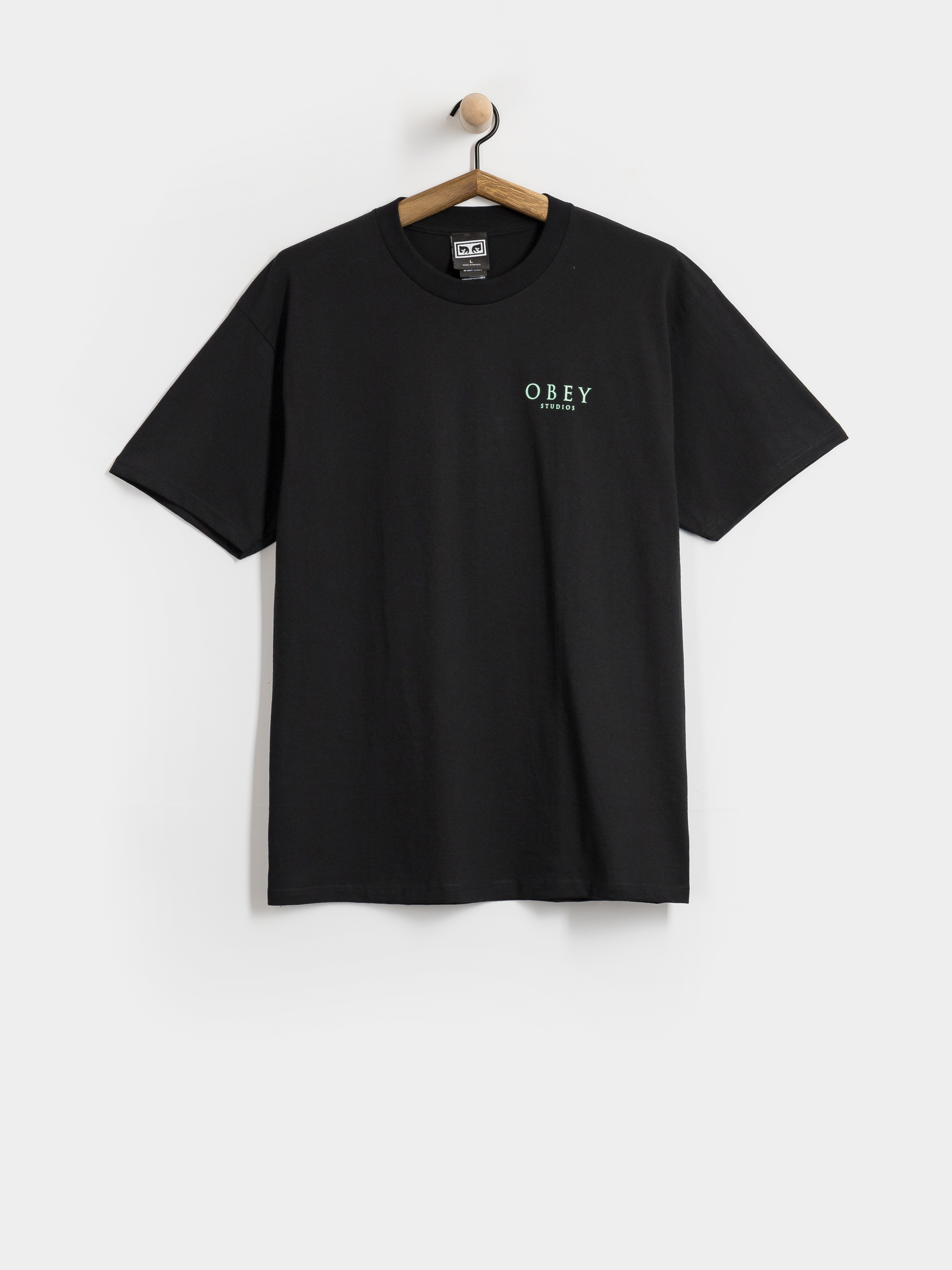 OBEY Flores Robus T-Shirt (black)