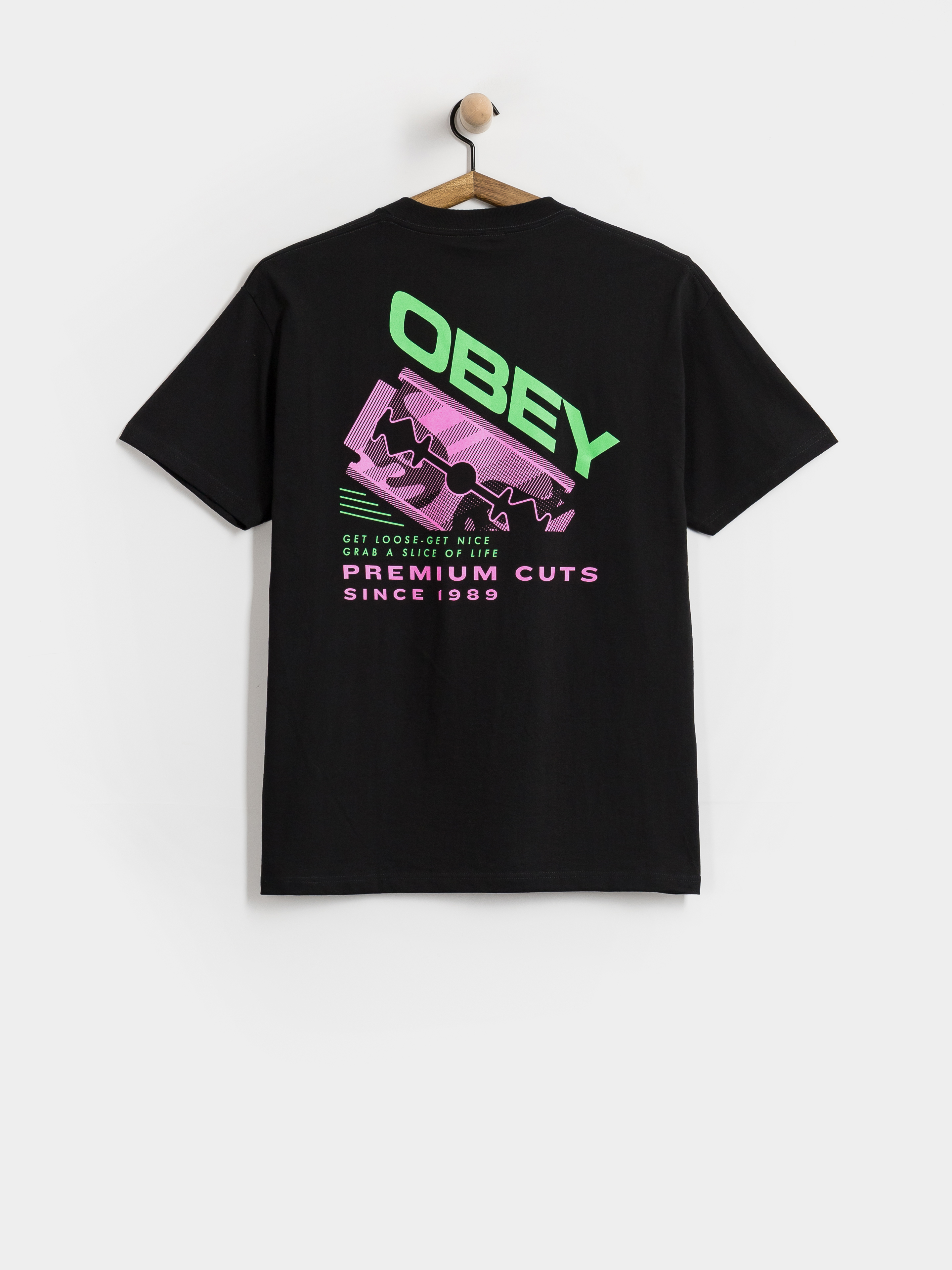 OBEY Razor T-Shirt (black)