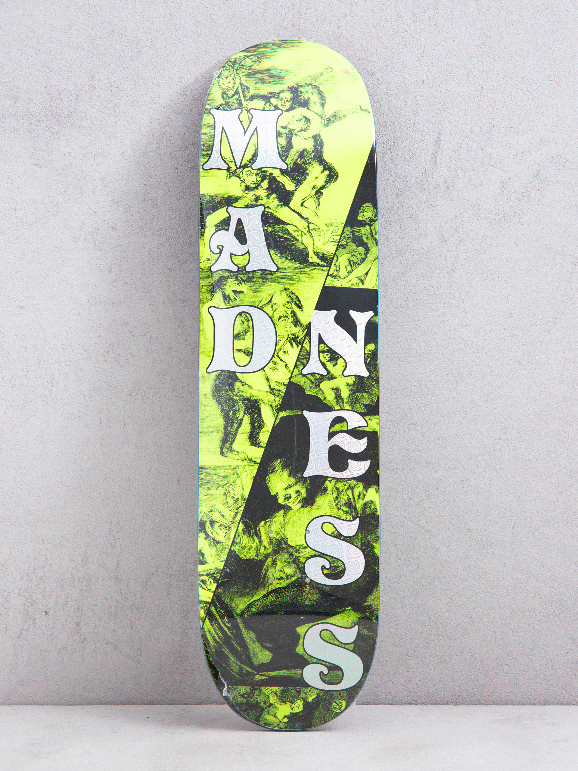 Madness Split Deck (safety yellow/holographic)