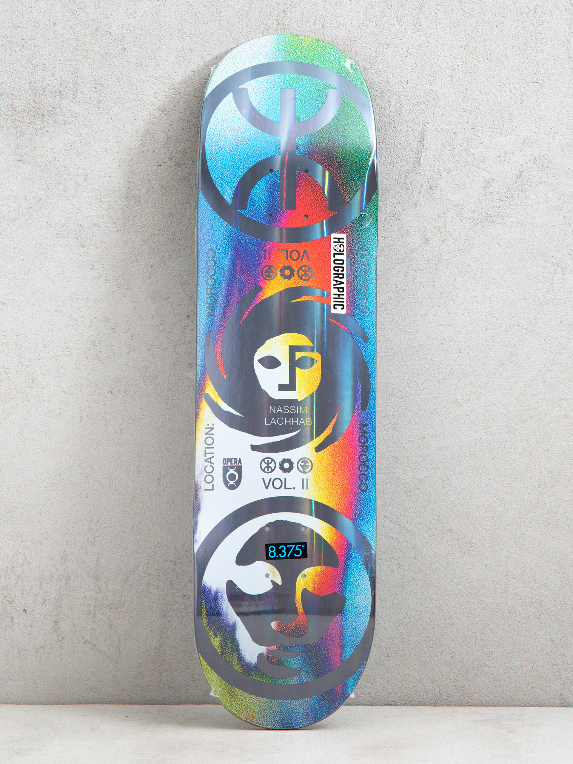 Opera Nassim Crypto Deck (black/oil slick)