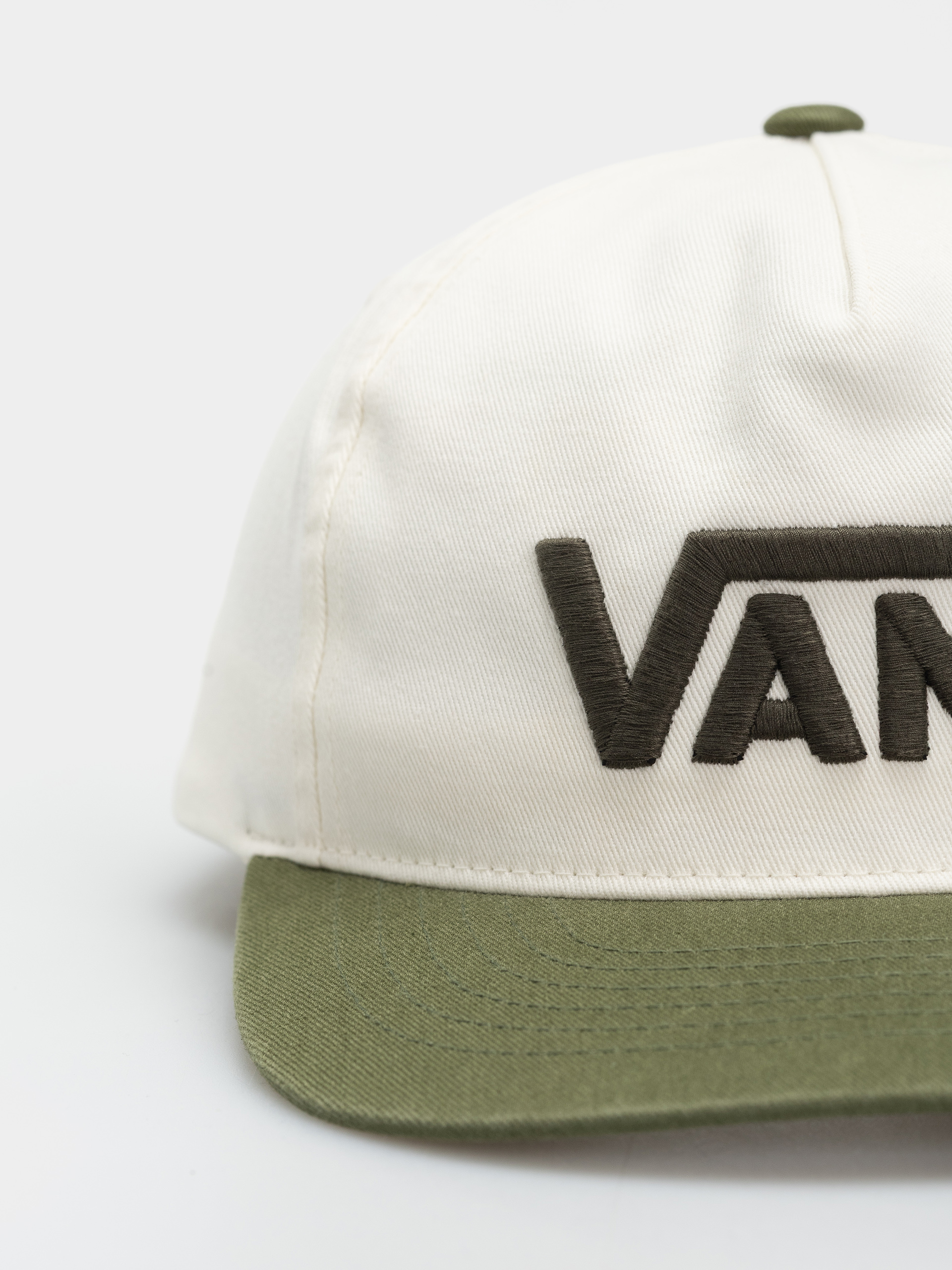 Vans Drop V Logo Snapback Cap (green balsam)