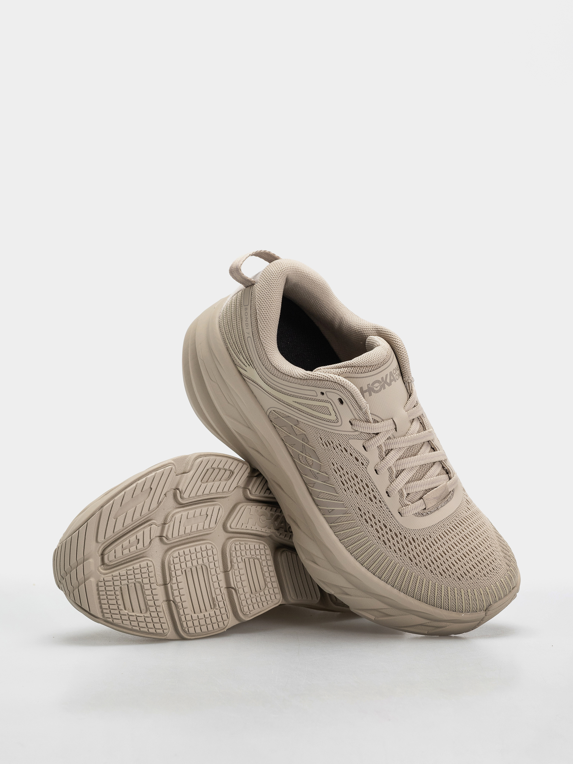 Hoka Shoes Bondi 7 Wmn (archival taupe/archival taupe)