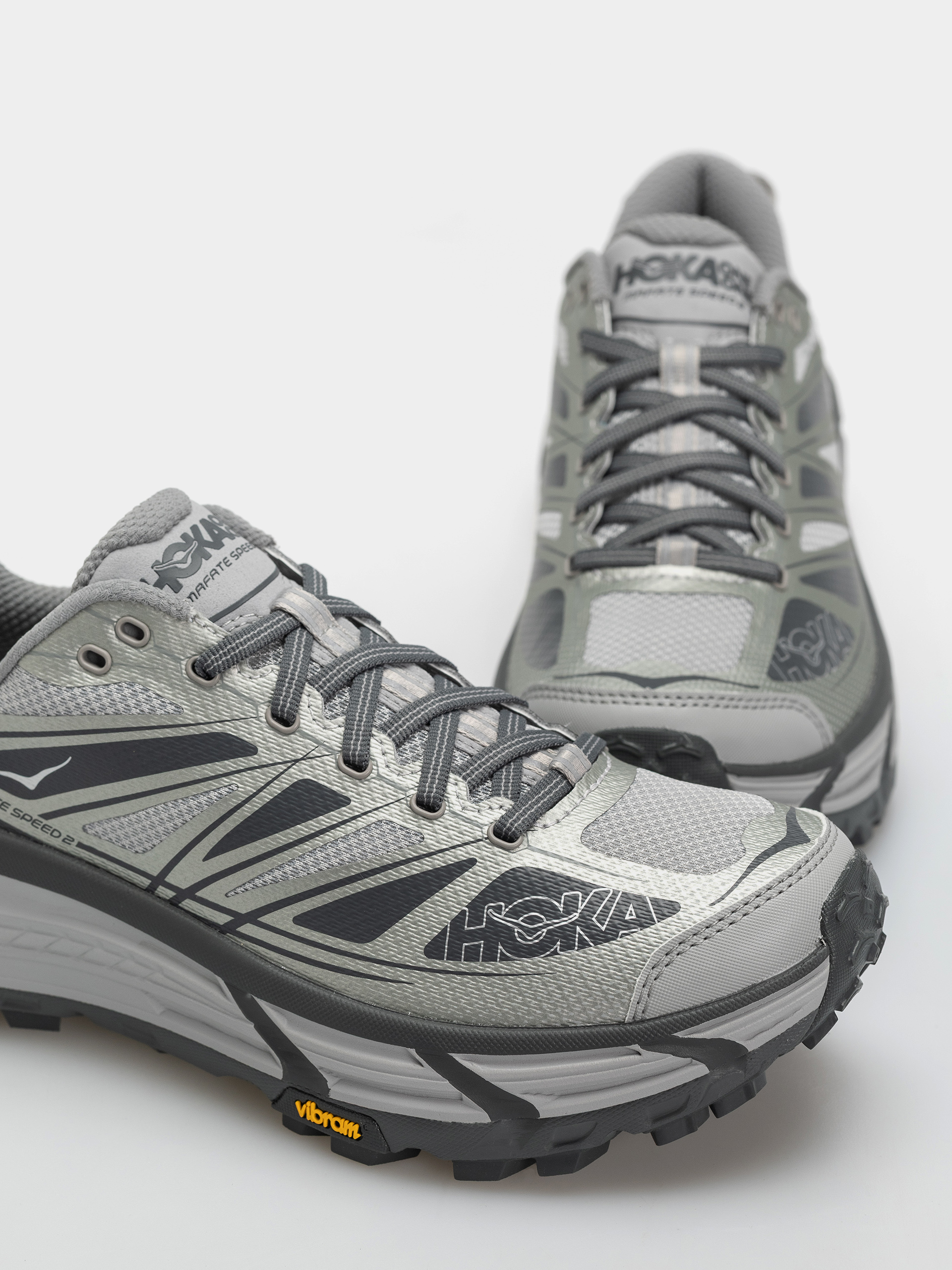 Hoka Shoes Mafate Speed 2 (stellar grey/outer orbit)