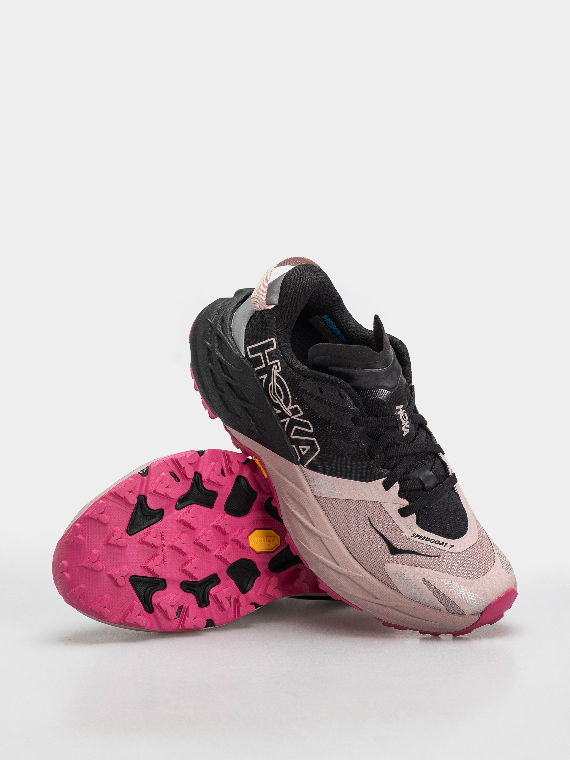 Hoka Schuhe Speedgoat 7 Wmn (black/pink opal)